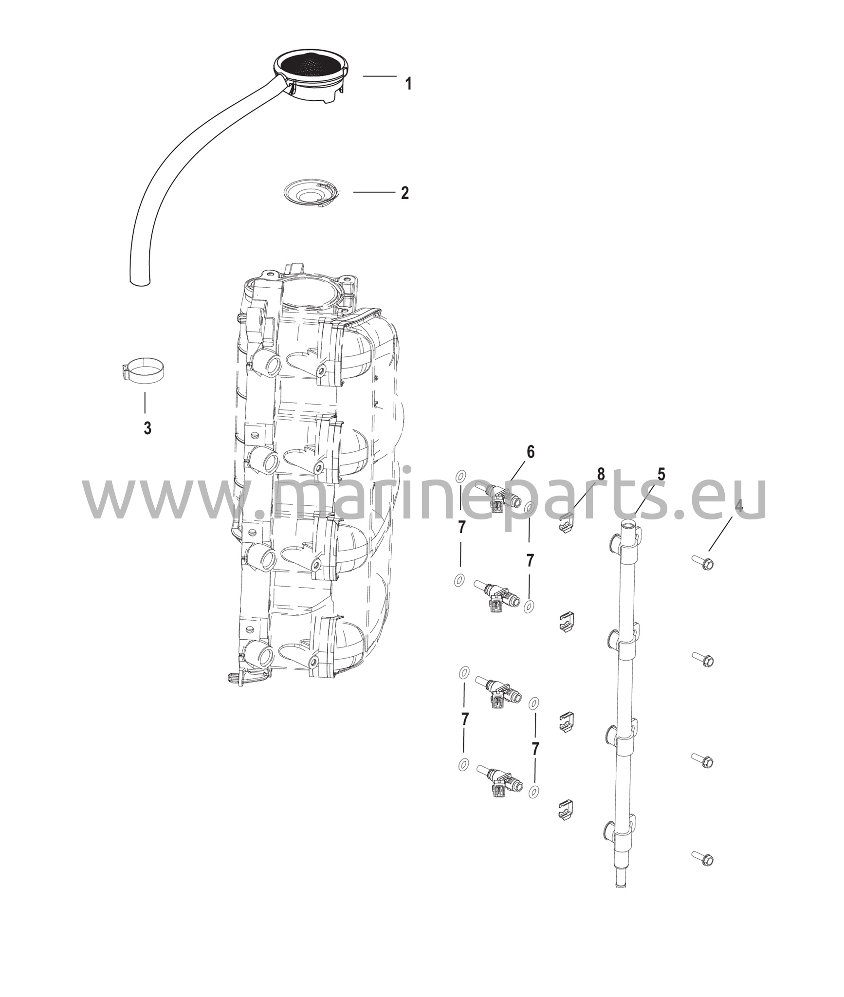 Integroitu ilma-polttomoottorimoduuli