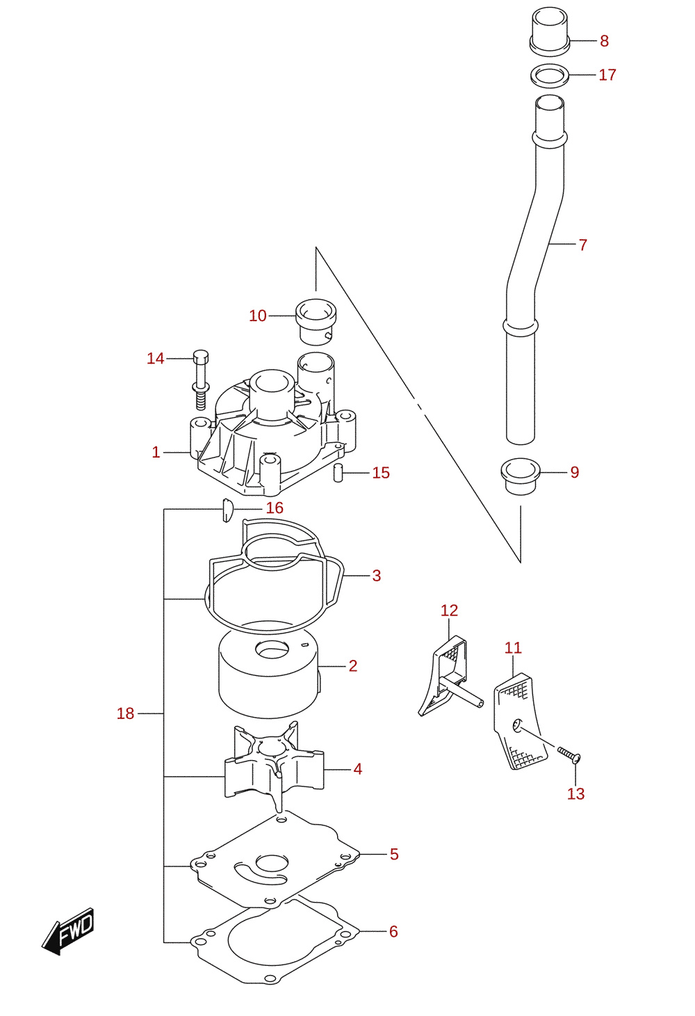 Vattenpump
