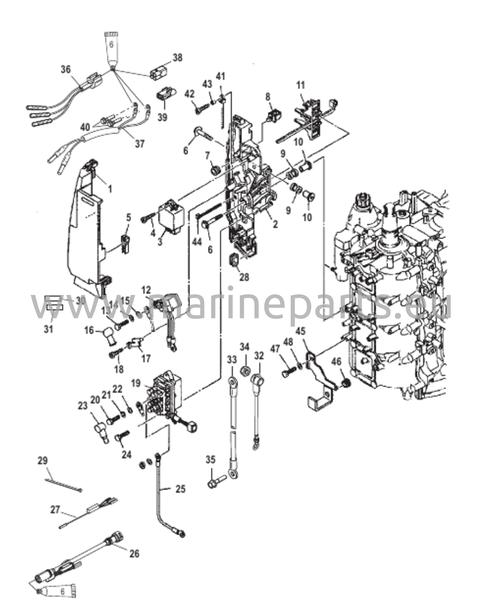 Sähkökomponentit Releen Kiinnitys