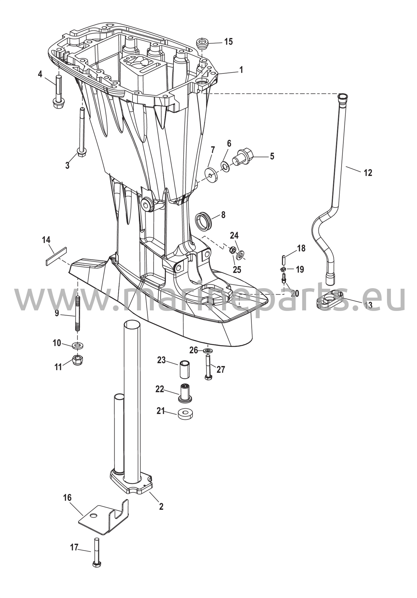 Driveshaft Housing (Long) 