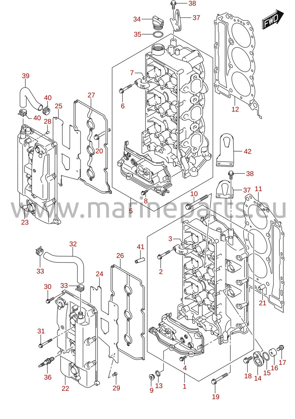 Topstykke (DF250)