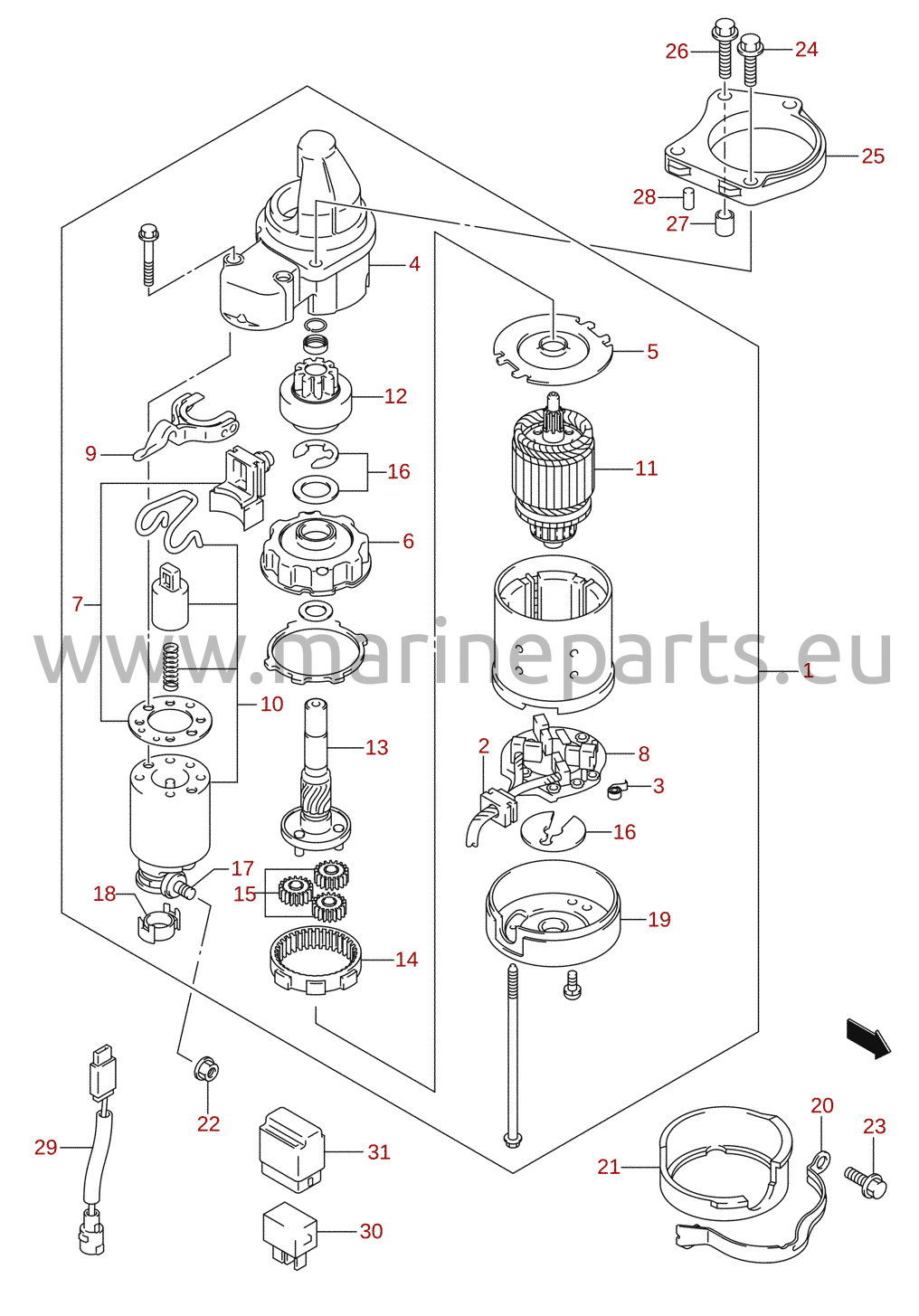 Startmotor