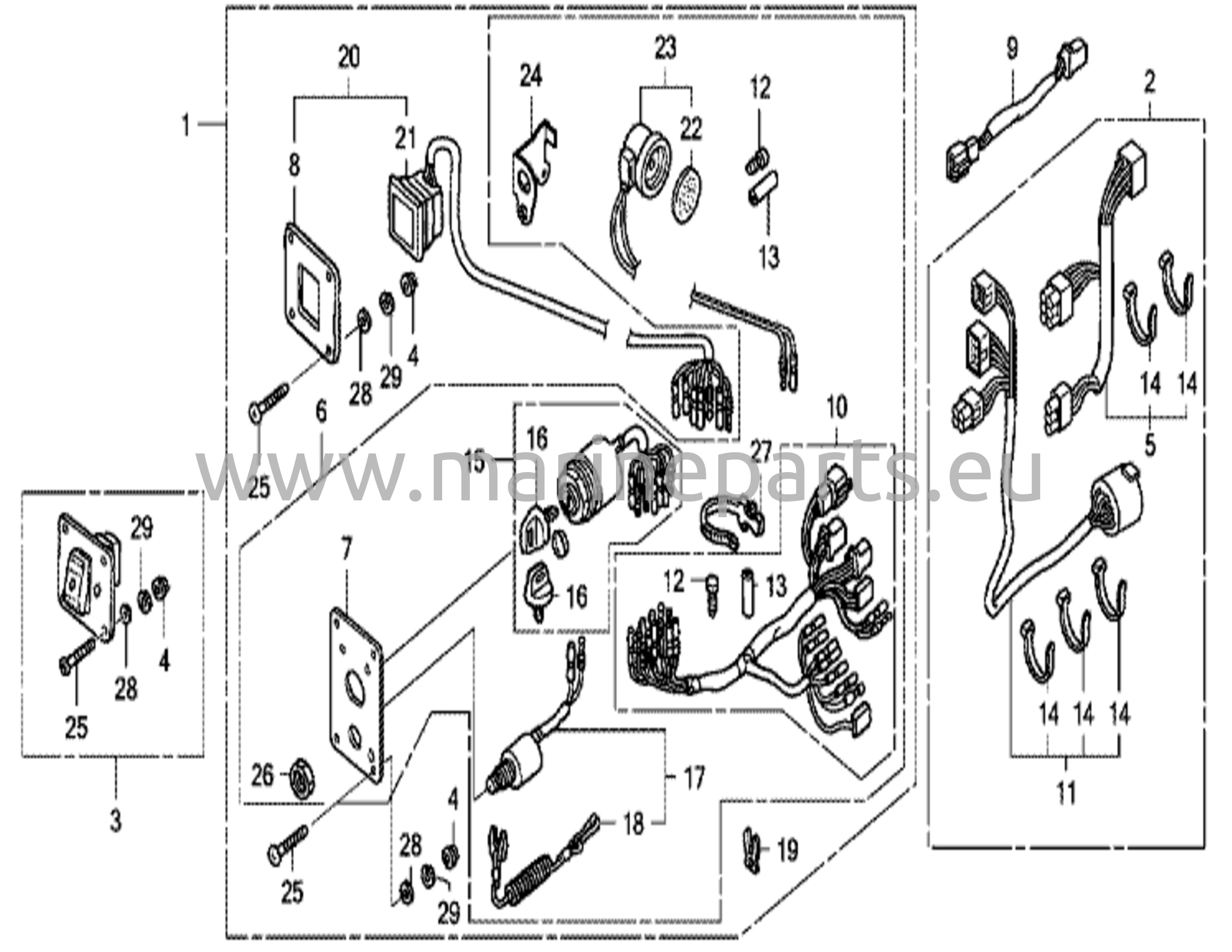 Lülitipaneeli komplekt (1)