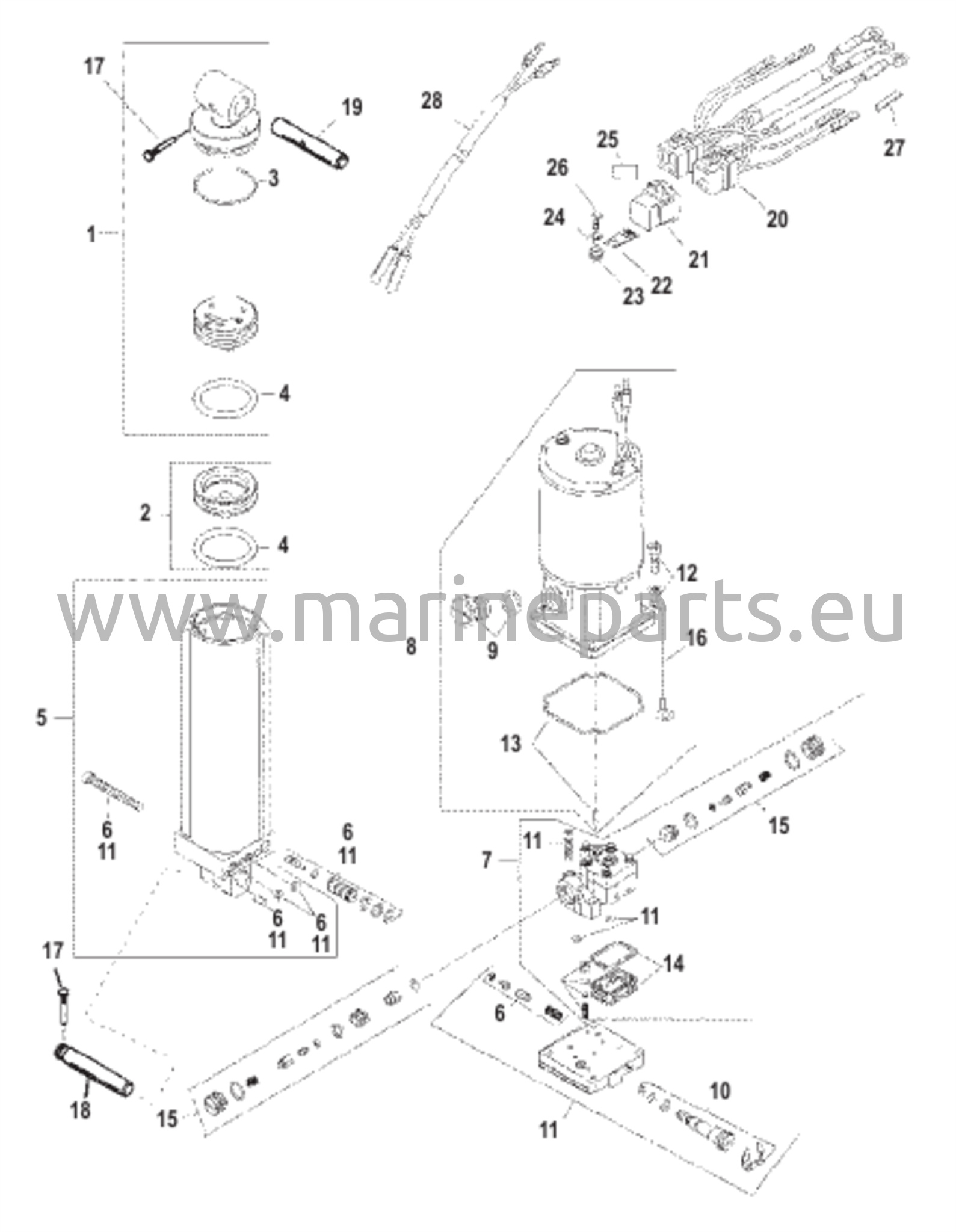 Voimansiirron säätökomponentit