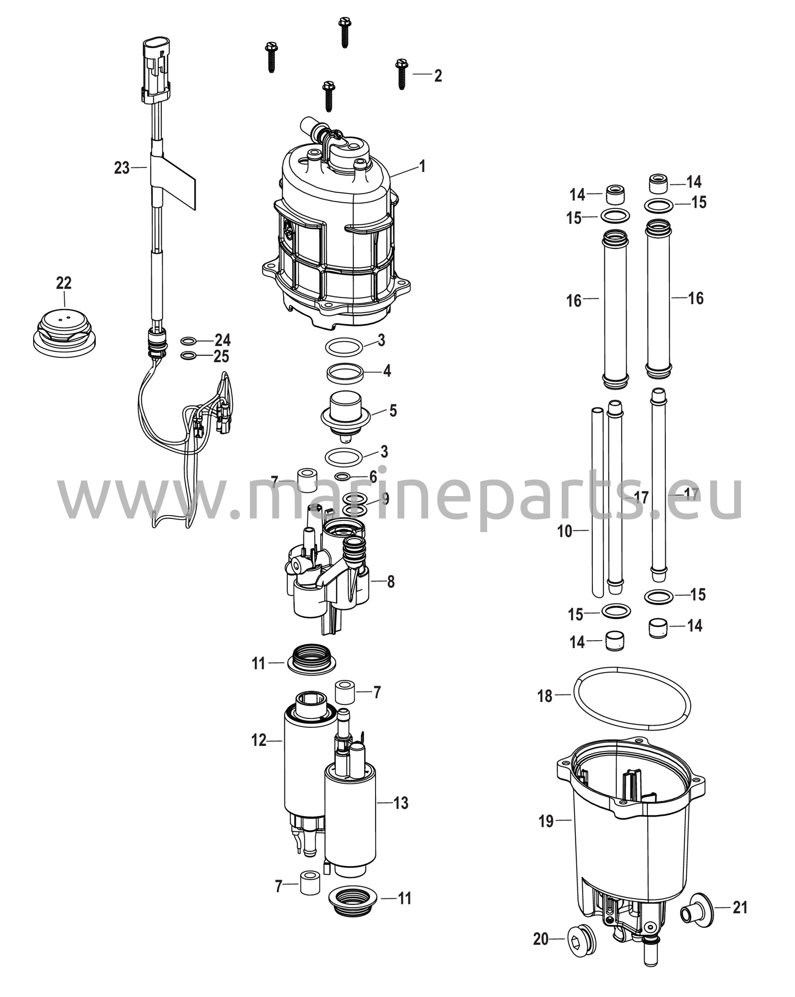 Polttoaineen syöttömoduuli