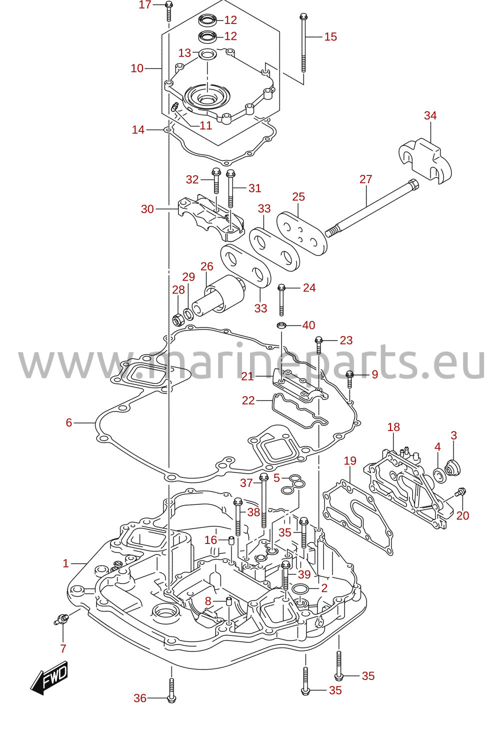 Motorholder (DF200T)