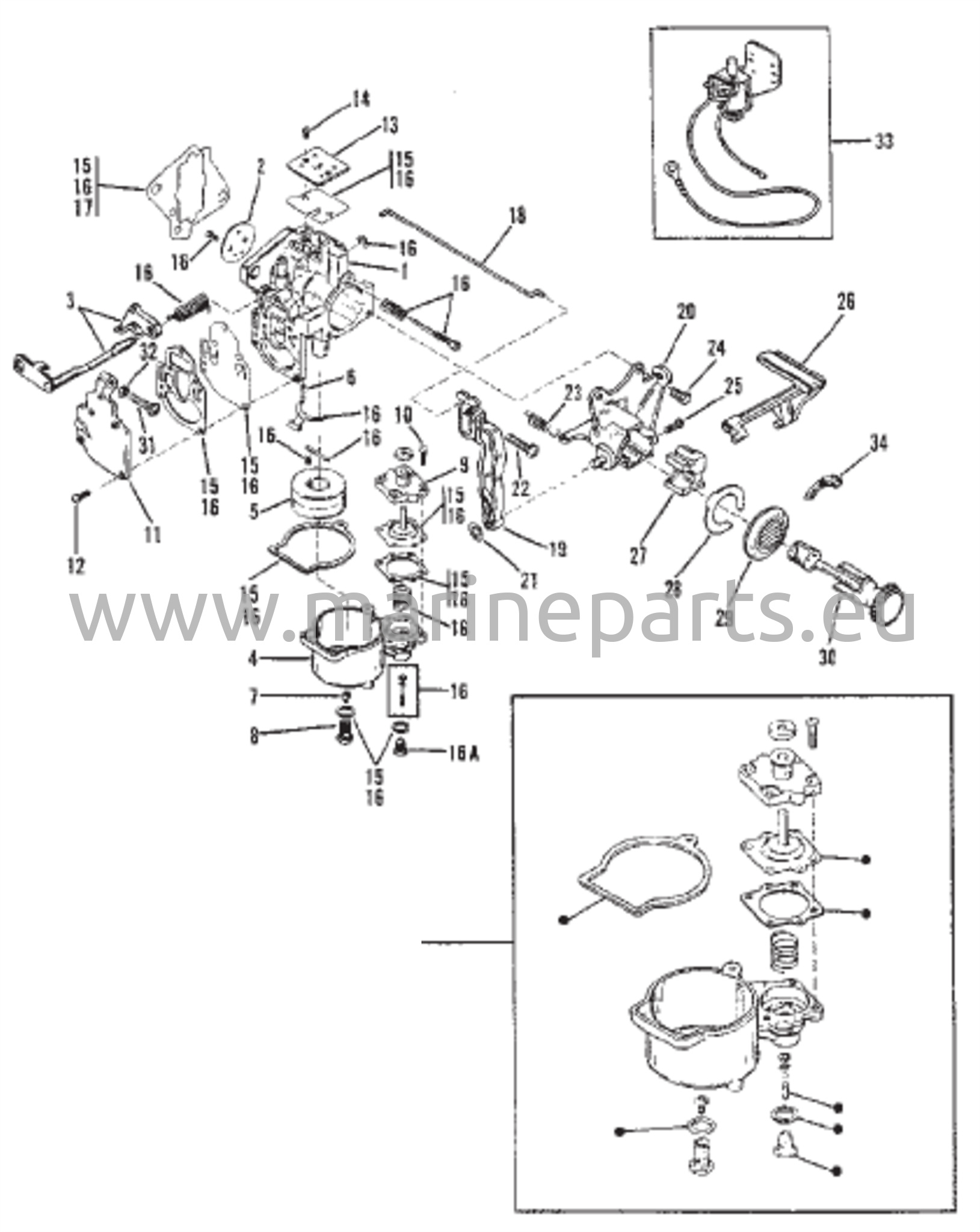Carburetor (WMC5A / WMC5B / WMC7 / WMC7A / WMC19 / WMC19A) 