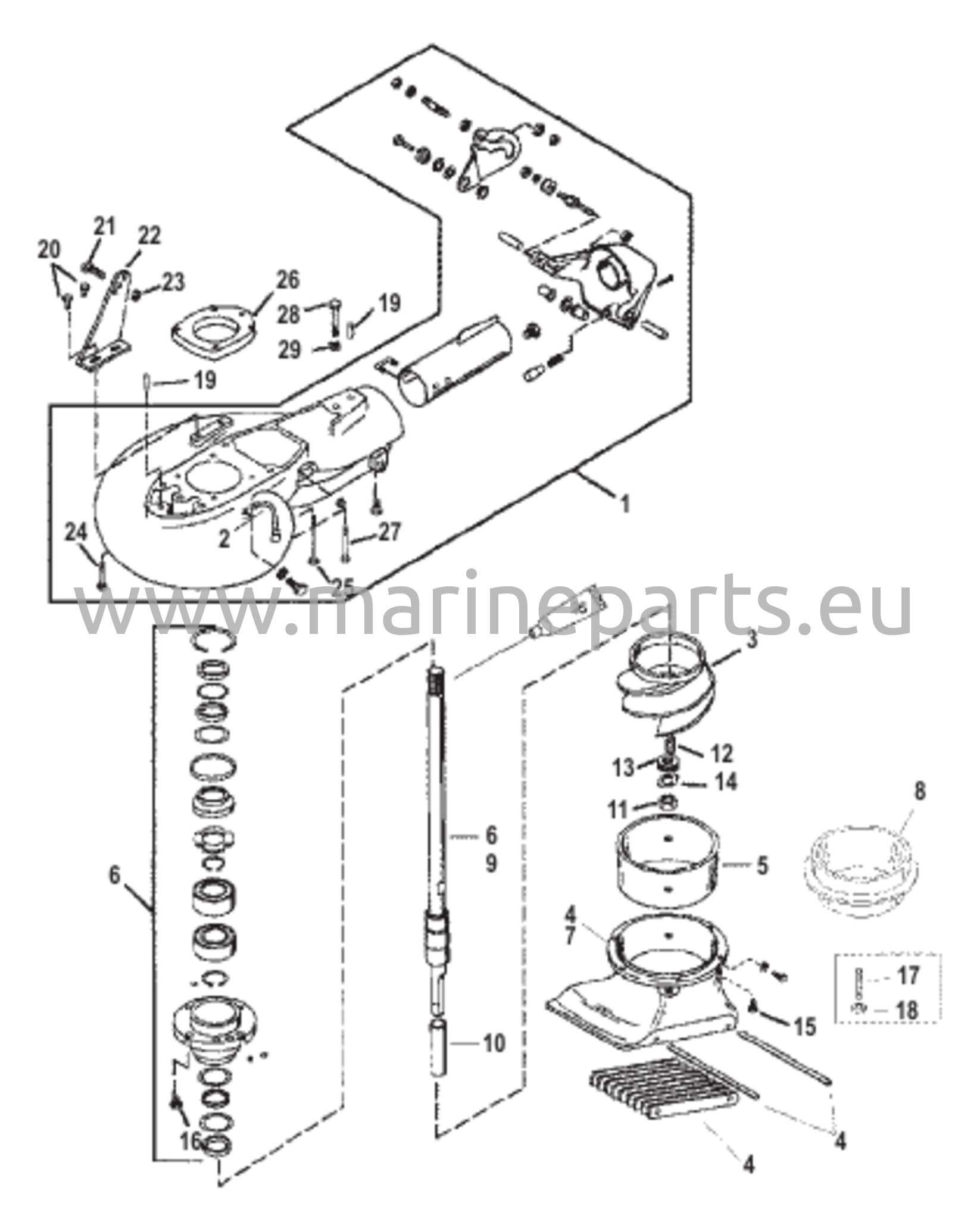 Suuttimipumpun kokoonpano
