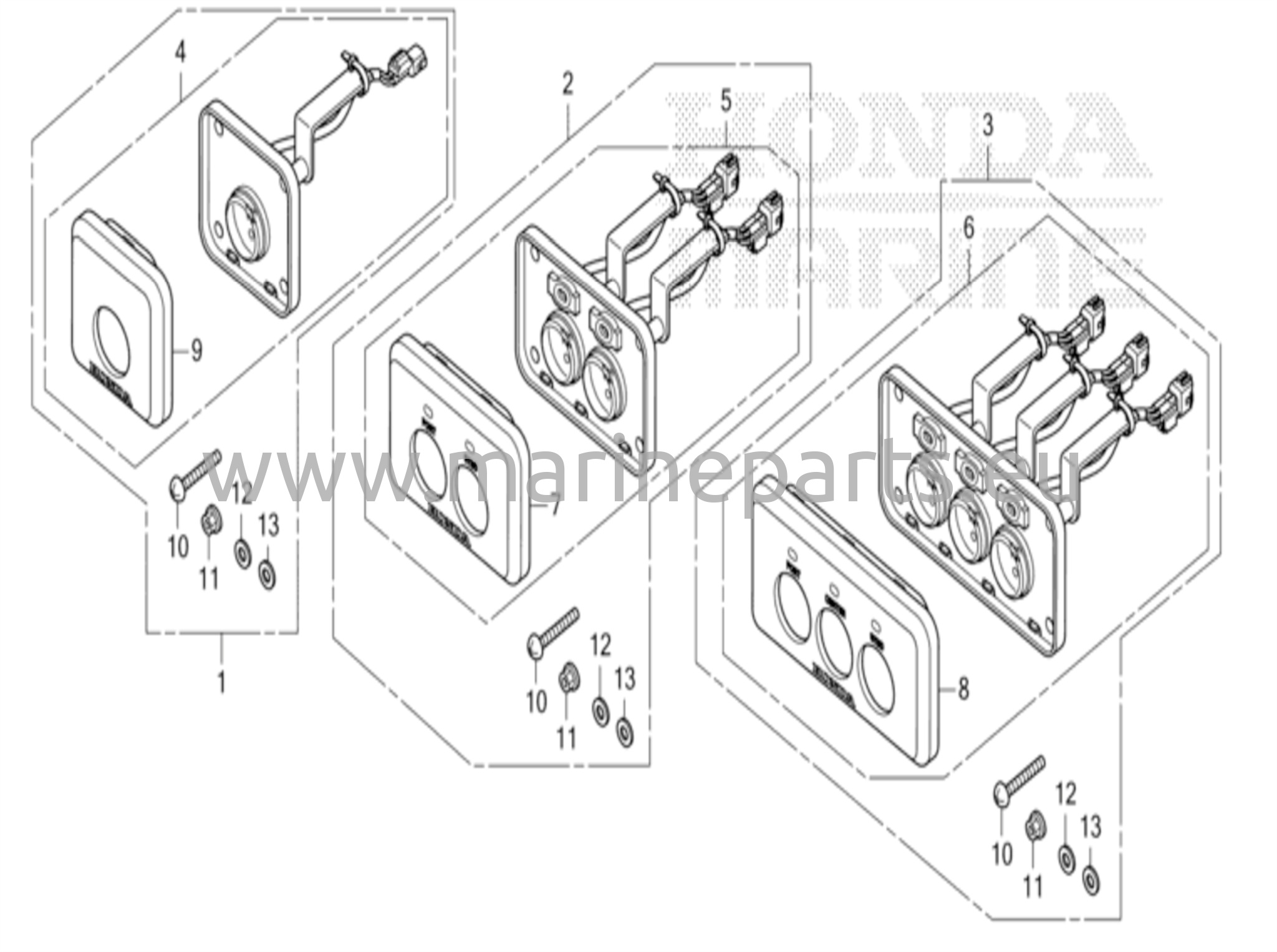 Kytkintaulun sarja (käynnistys-pysäytys)