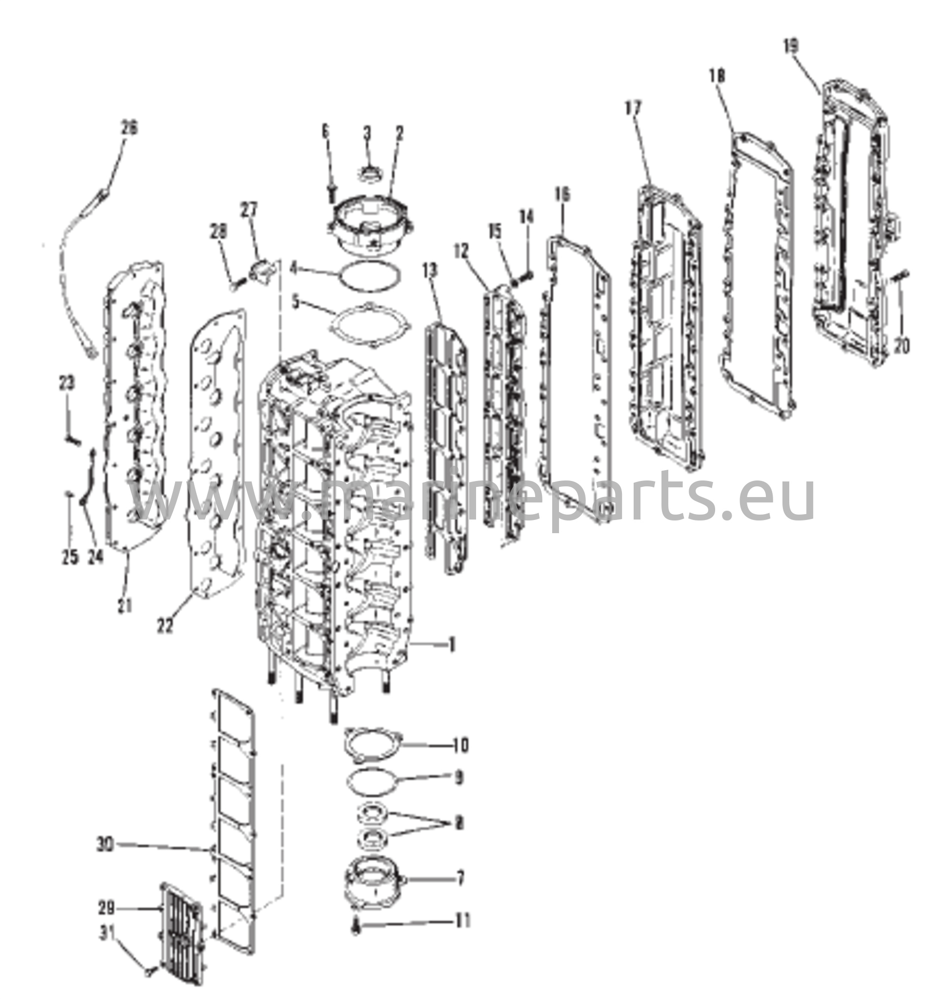 Päätykansi Jakotukki ja Pakoputken Suojukset
