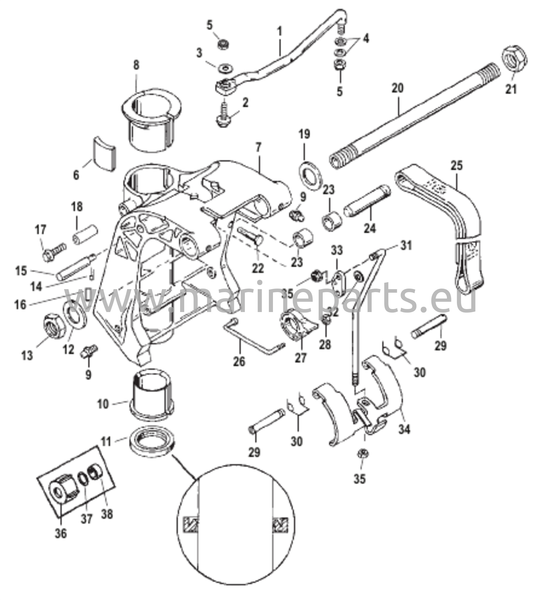Pööratav kinnitus kaugjuhtimispuldile