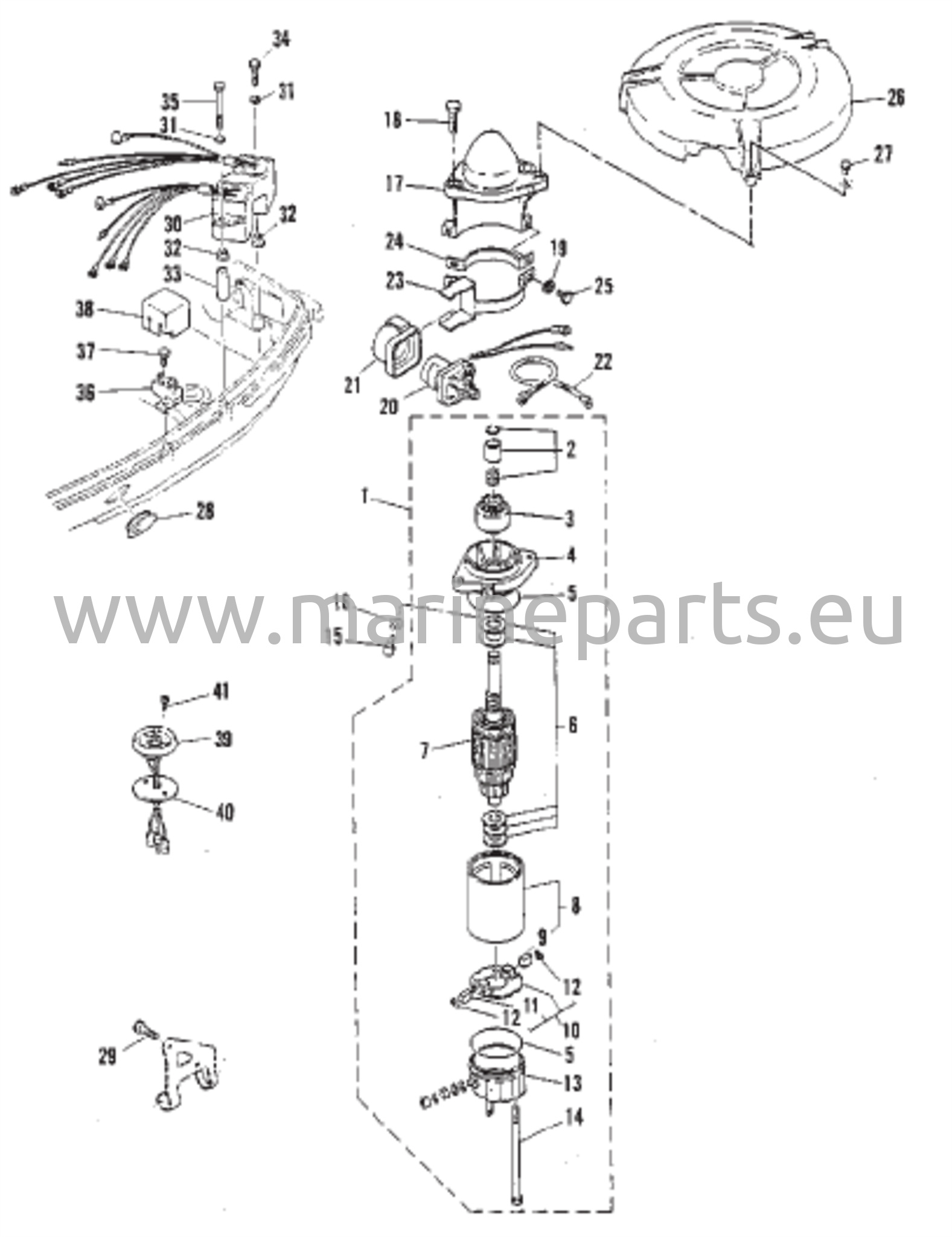 Electric Starter Motor 
