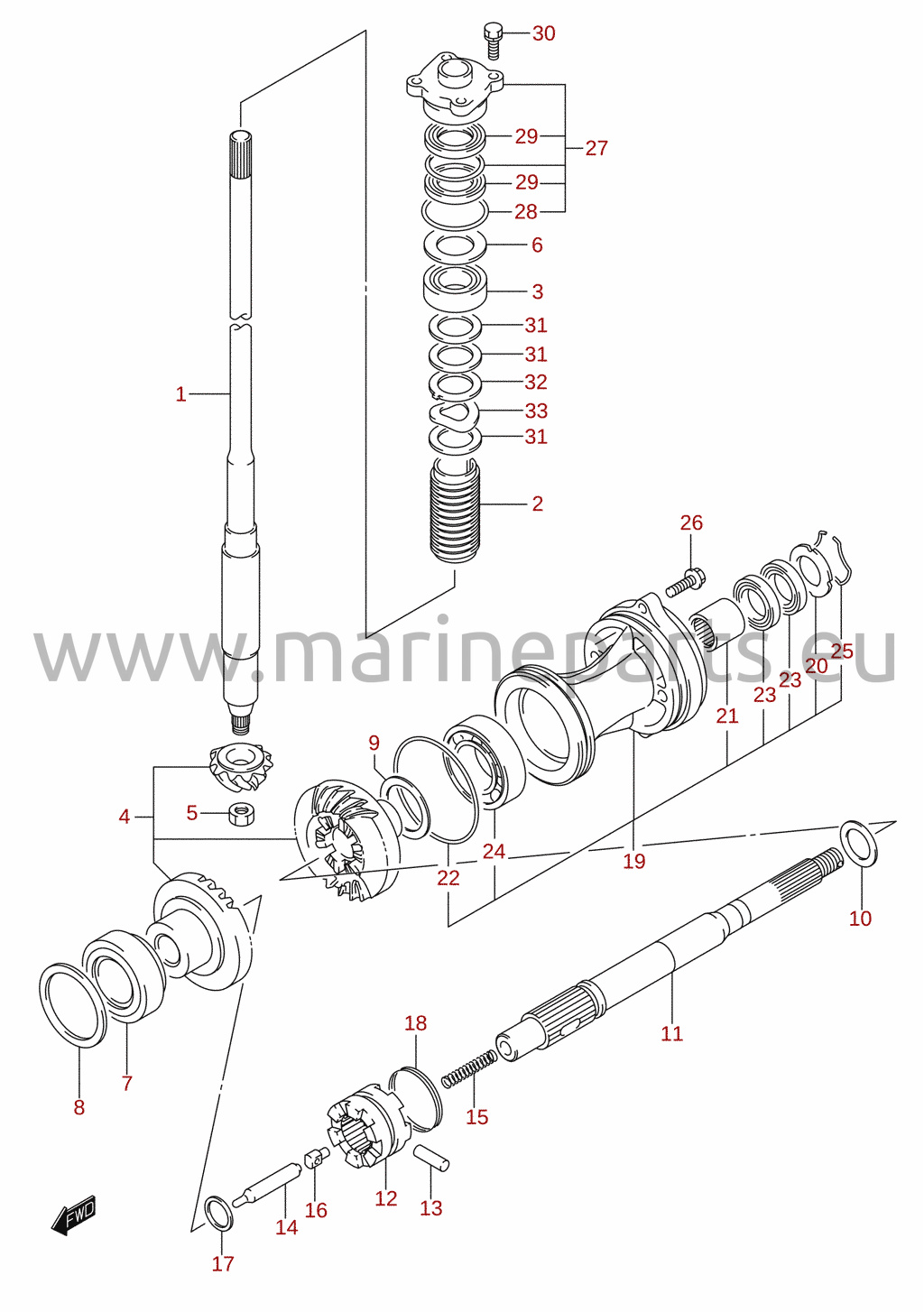 Transmission (DF50AVT, DF50AVTH)