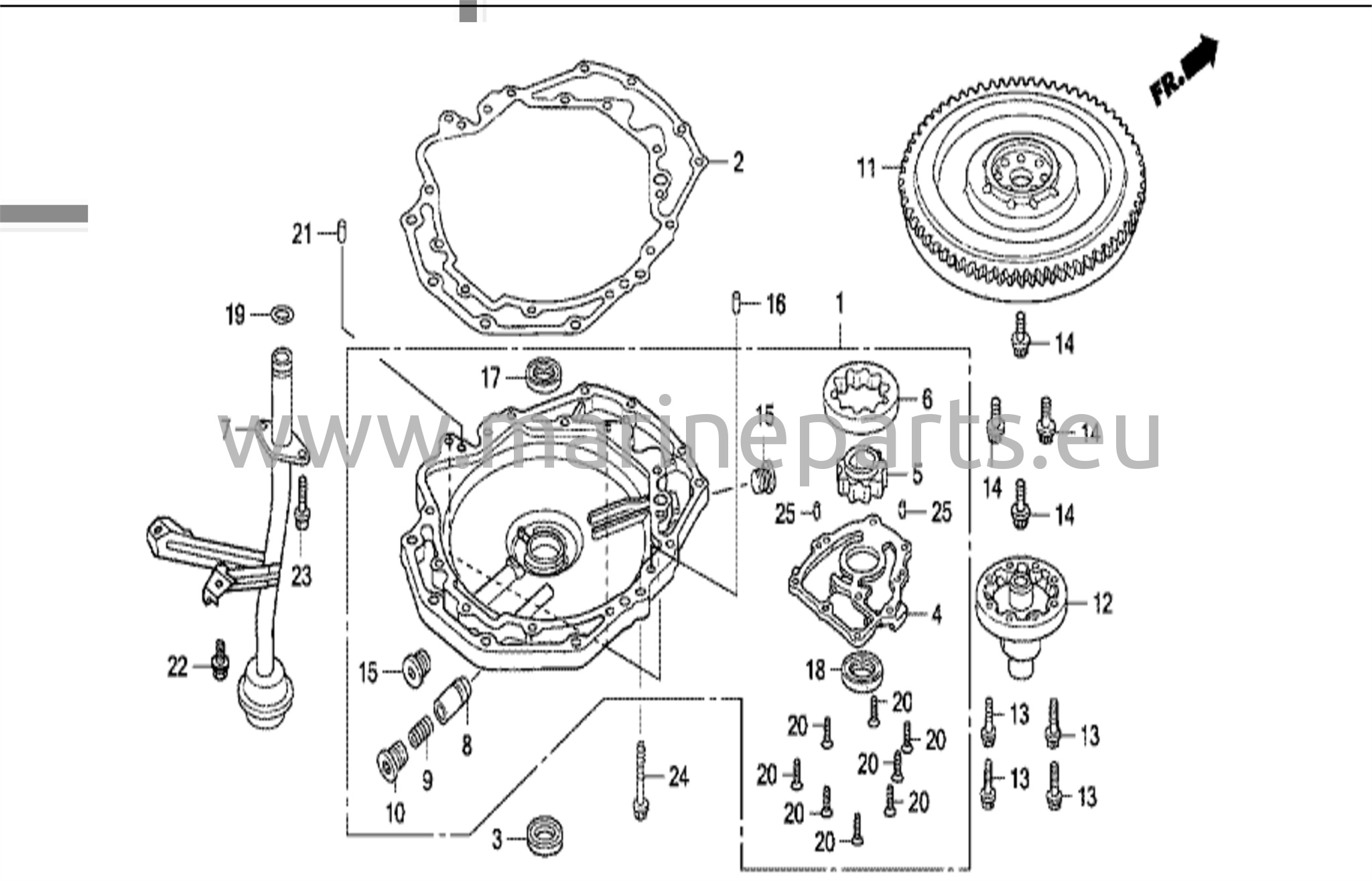 Õlipump/ väntvõll