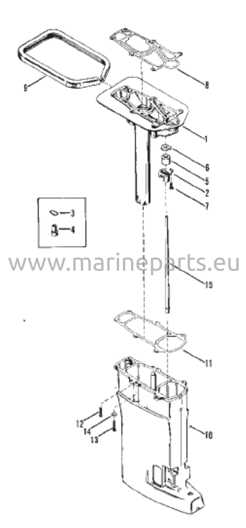 Voimansiirron akselikoteloasennus