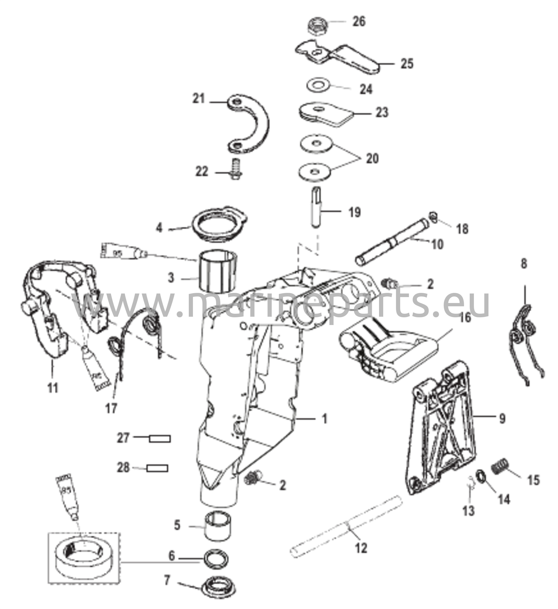 Kääntyvä kiinnike