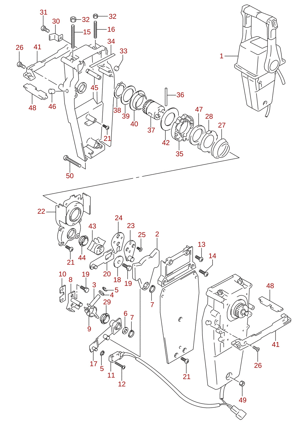 Reglage, dubbelt (2) (tillval)
