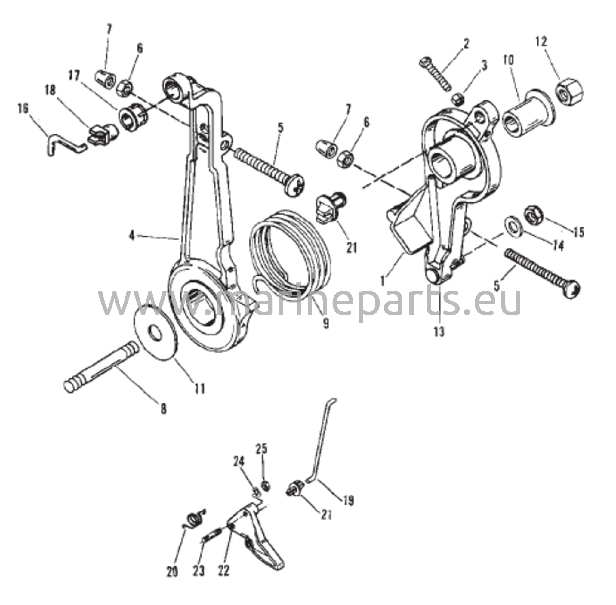 Kaasukahva ja liitosmekanismi