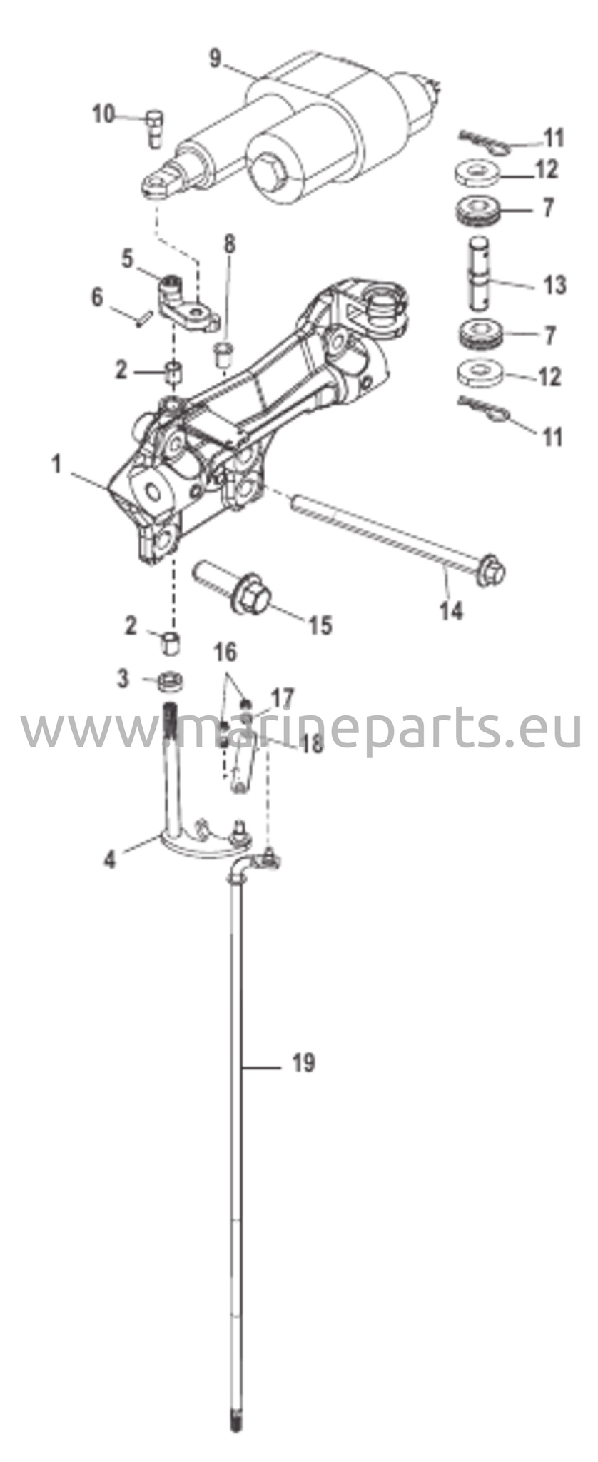 Ylemmät vaihteenvaihtokomponentit