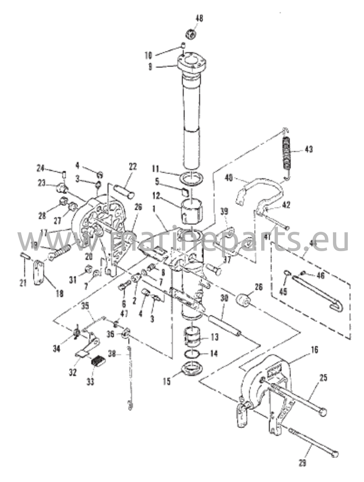 Brackets (M-006085 / ML-305360 / E-251105 / EL-552120 and Below) 
