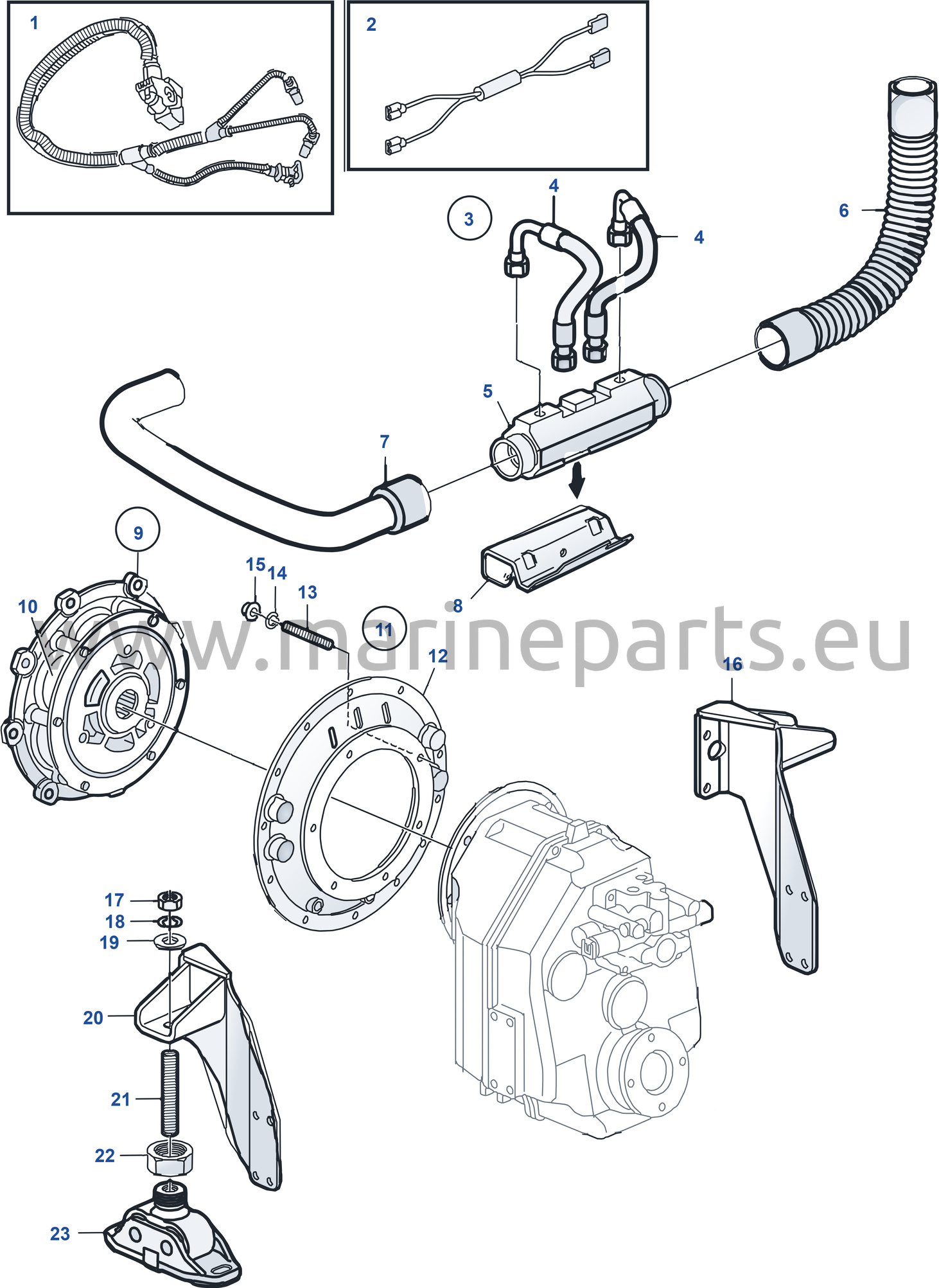Connecting Kit Reverse Gear HS63IVE