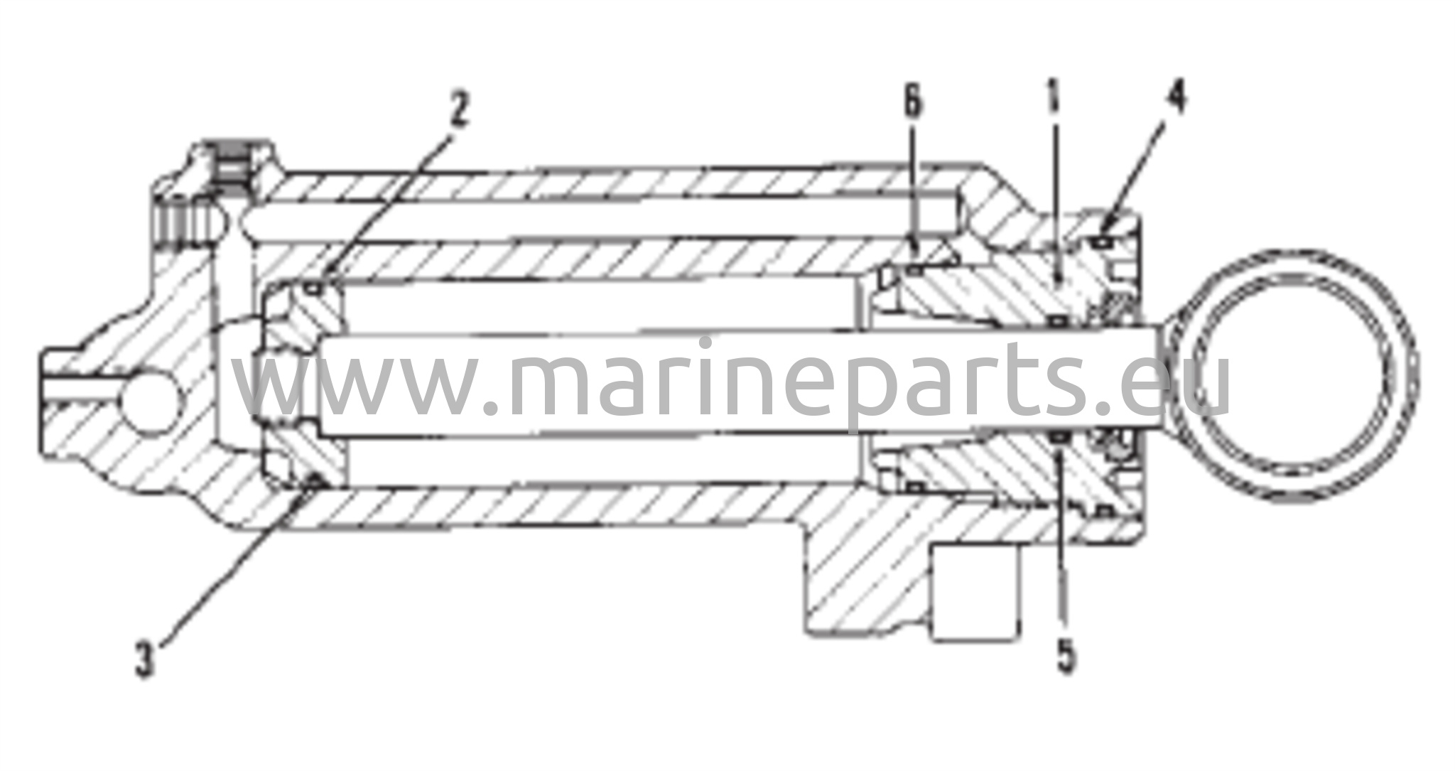 Power Trim Cylinder Repair Kits 