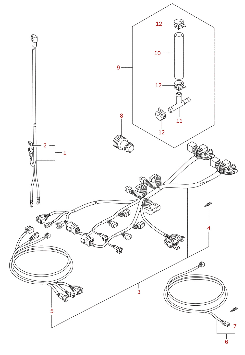 Ledningsnet (2) (ekstraudstyr) 2/2