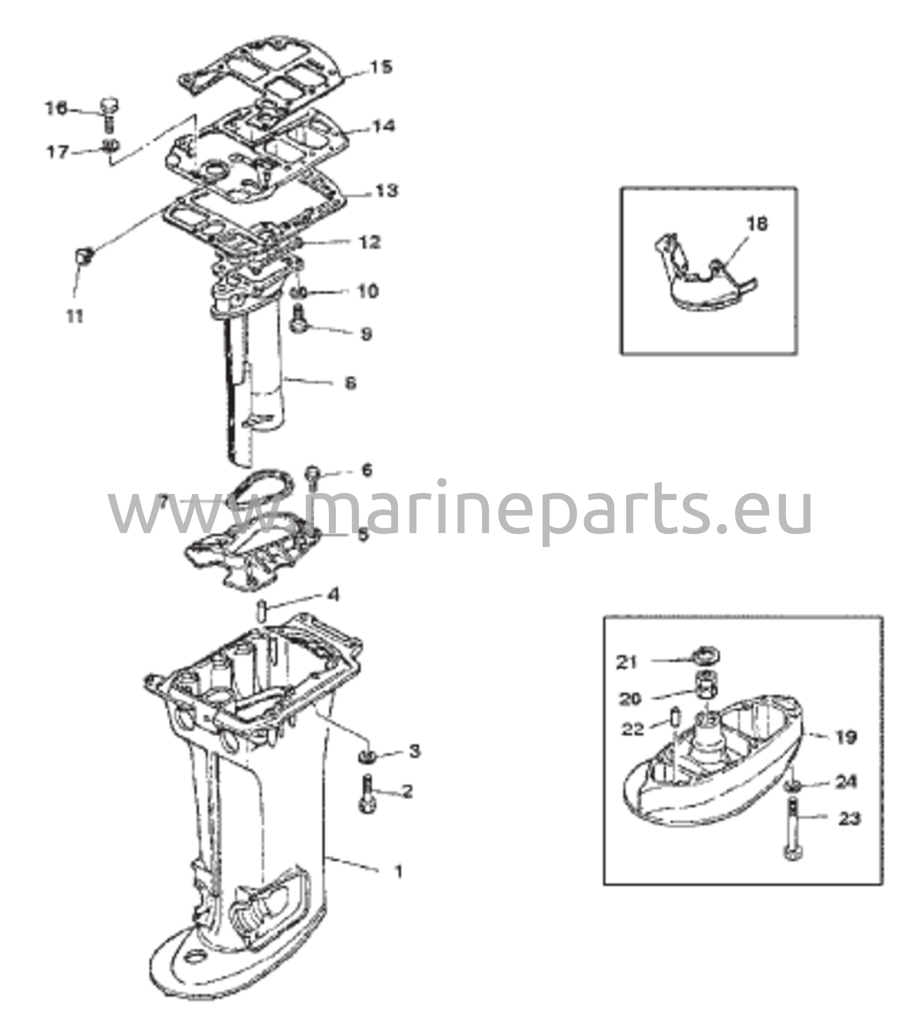 Voimansiirron akselikotelo
