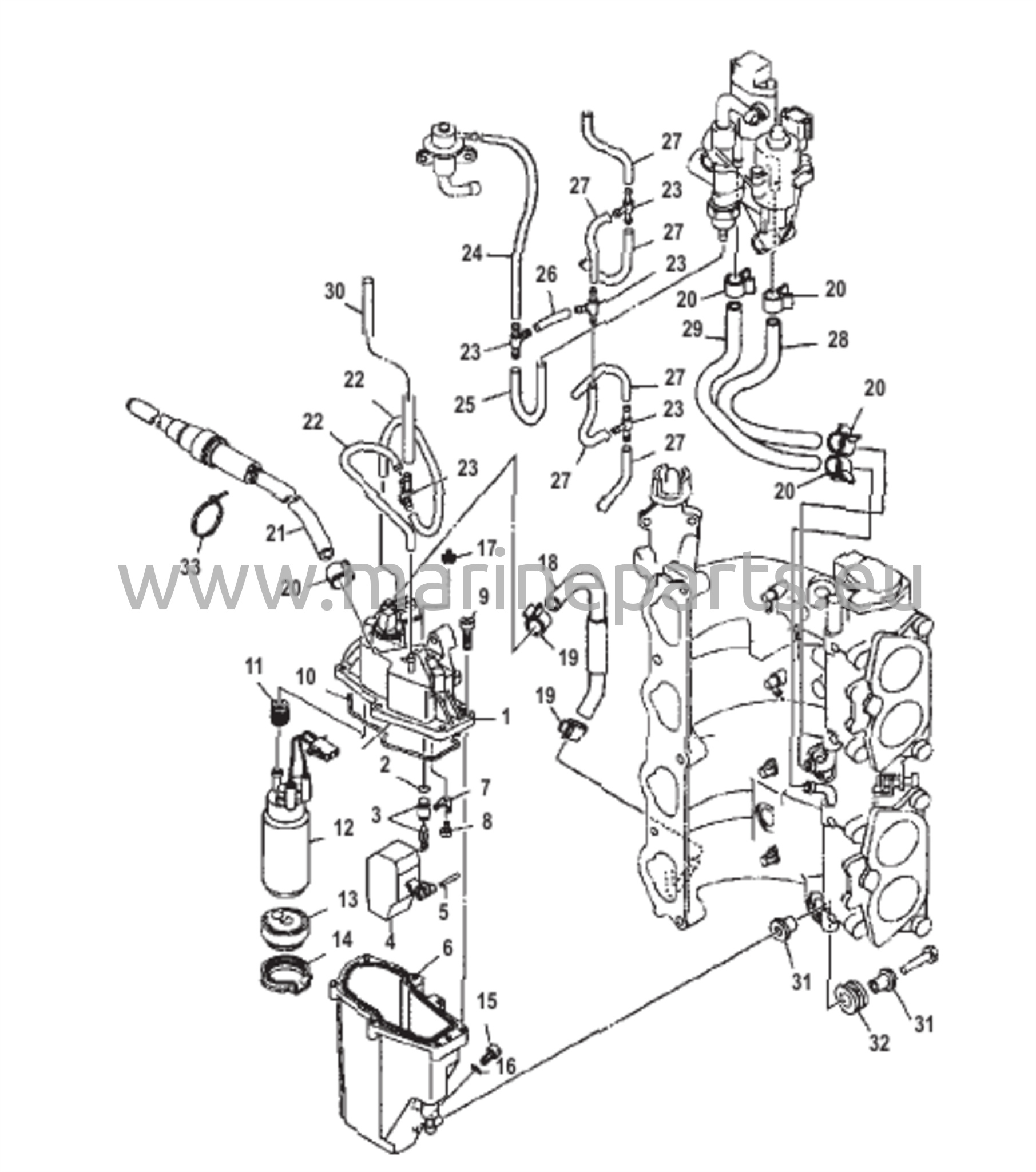 Polttoaineen ruiskutuspumppu