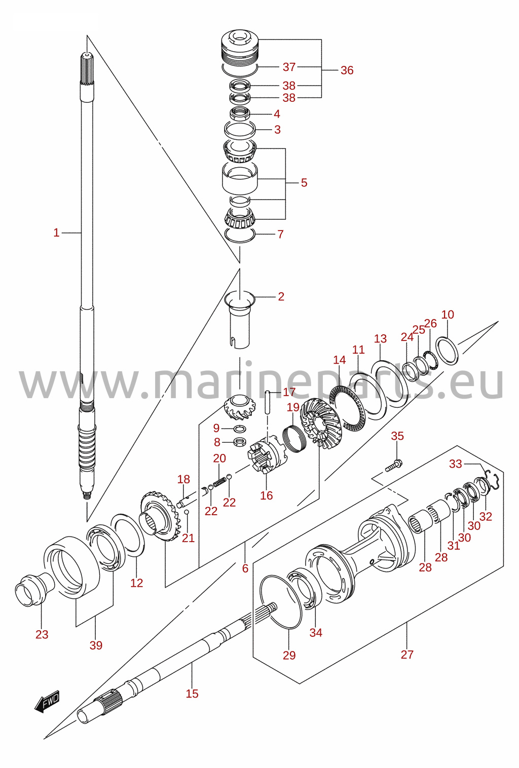 Transmission (DF175Z)