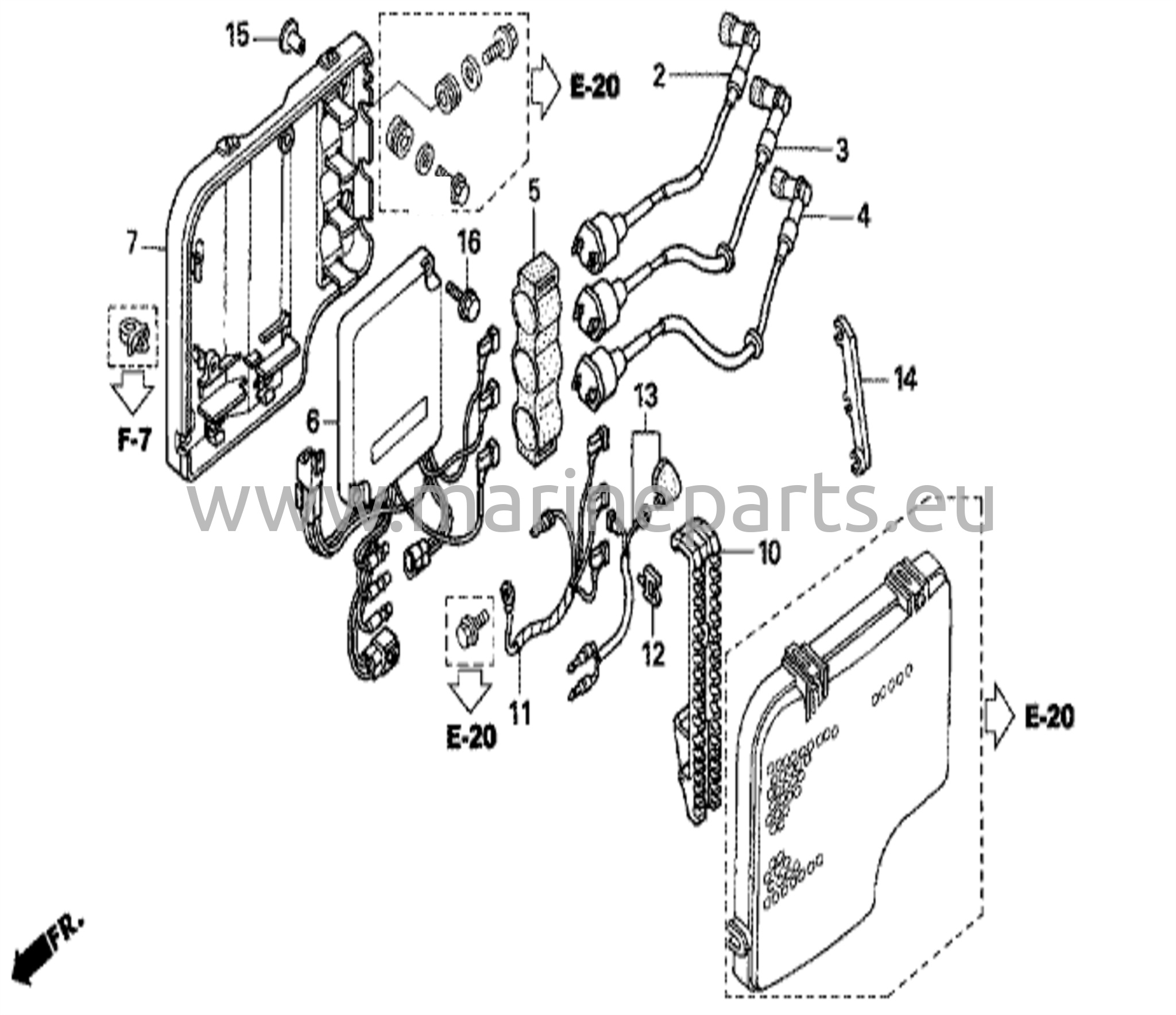 Sytytyspuola ja CD-yksikkö