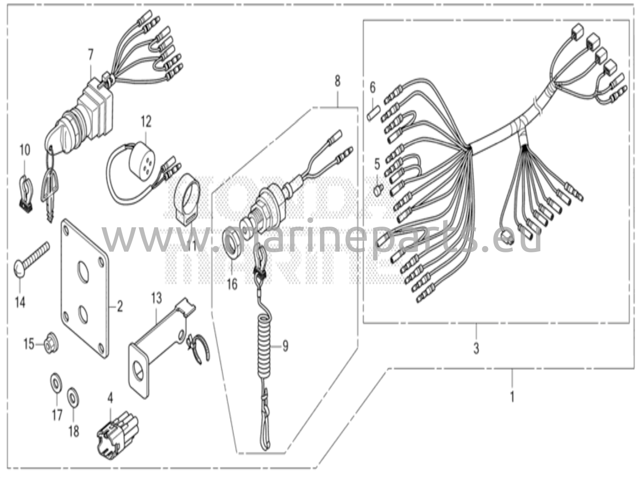 Kytkinpaneelisarja (3) (mekaaninen)