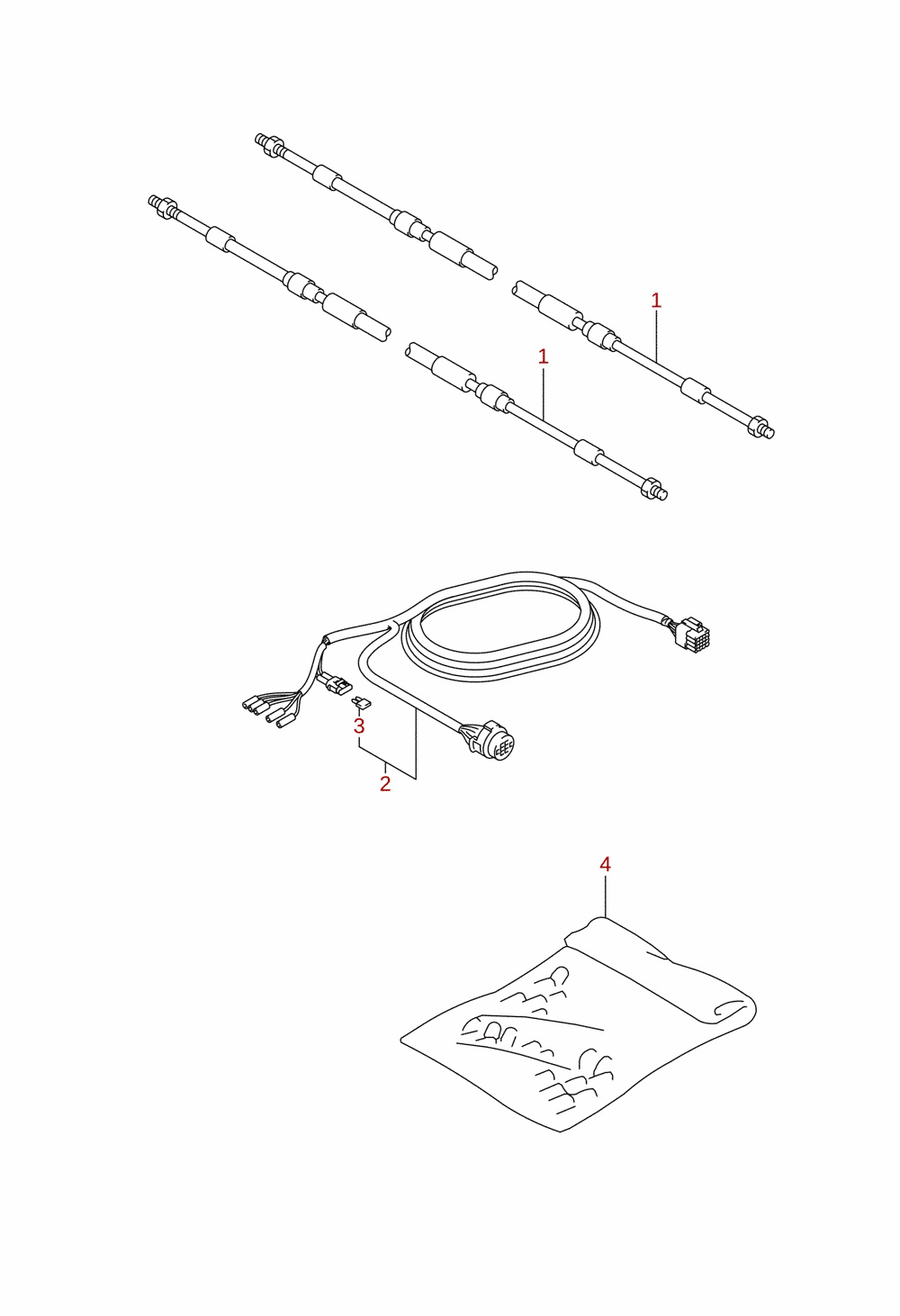 Câble de commande à distance (DF8A, DF9.9A) (en option)