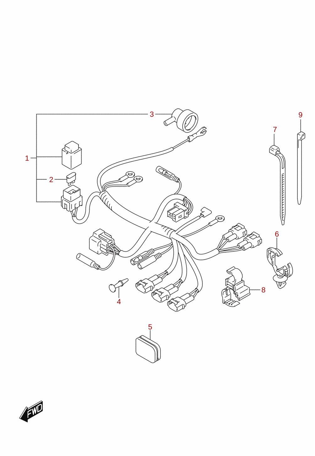 Kabelski snop (DF8A, DF9.9A)