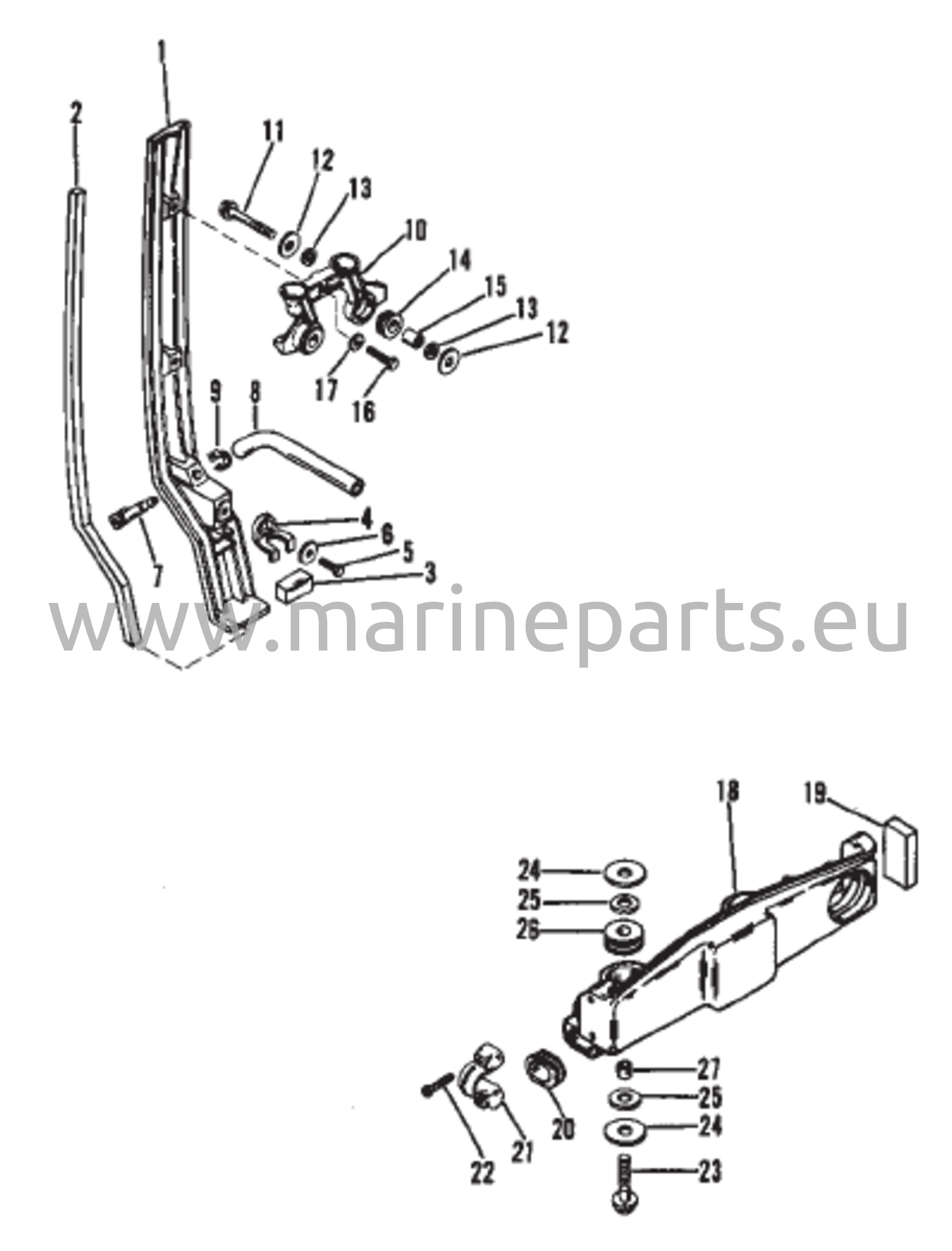 Kattotelineen kiinnitystelineet