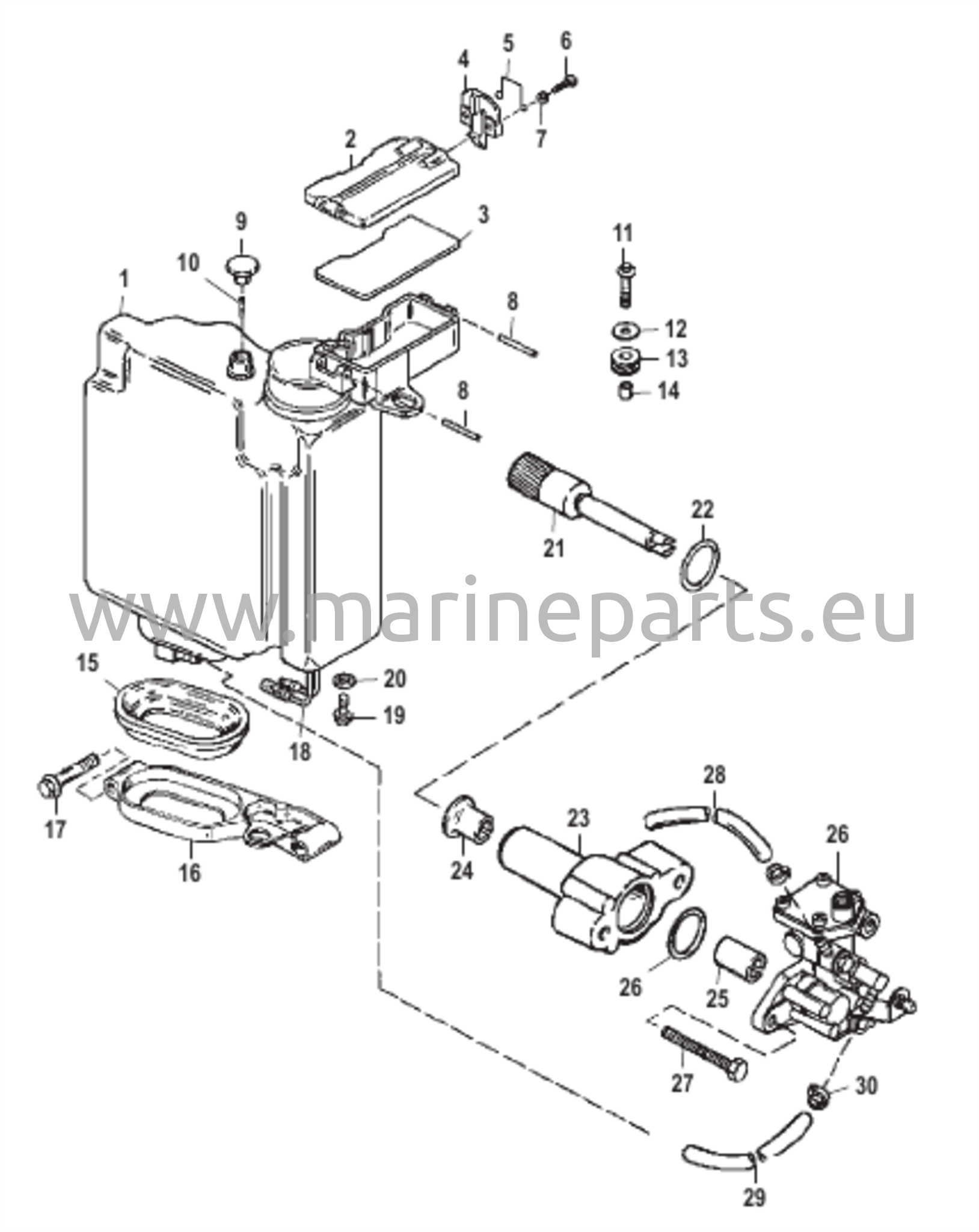 Öljynruiskutus (USA-0G301750/BEL-9885504 ja alemmat)