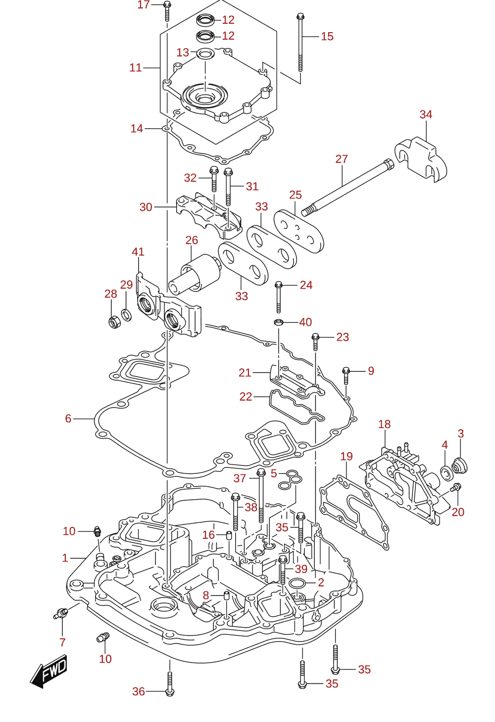 Engine holder (DF200T)