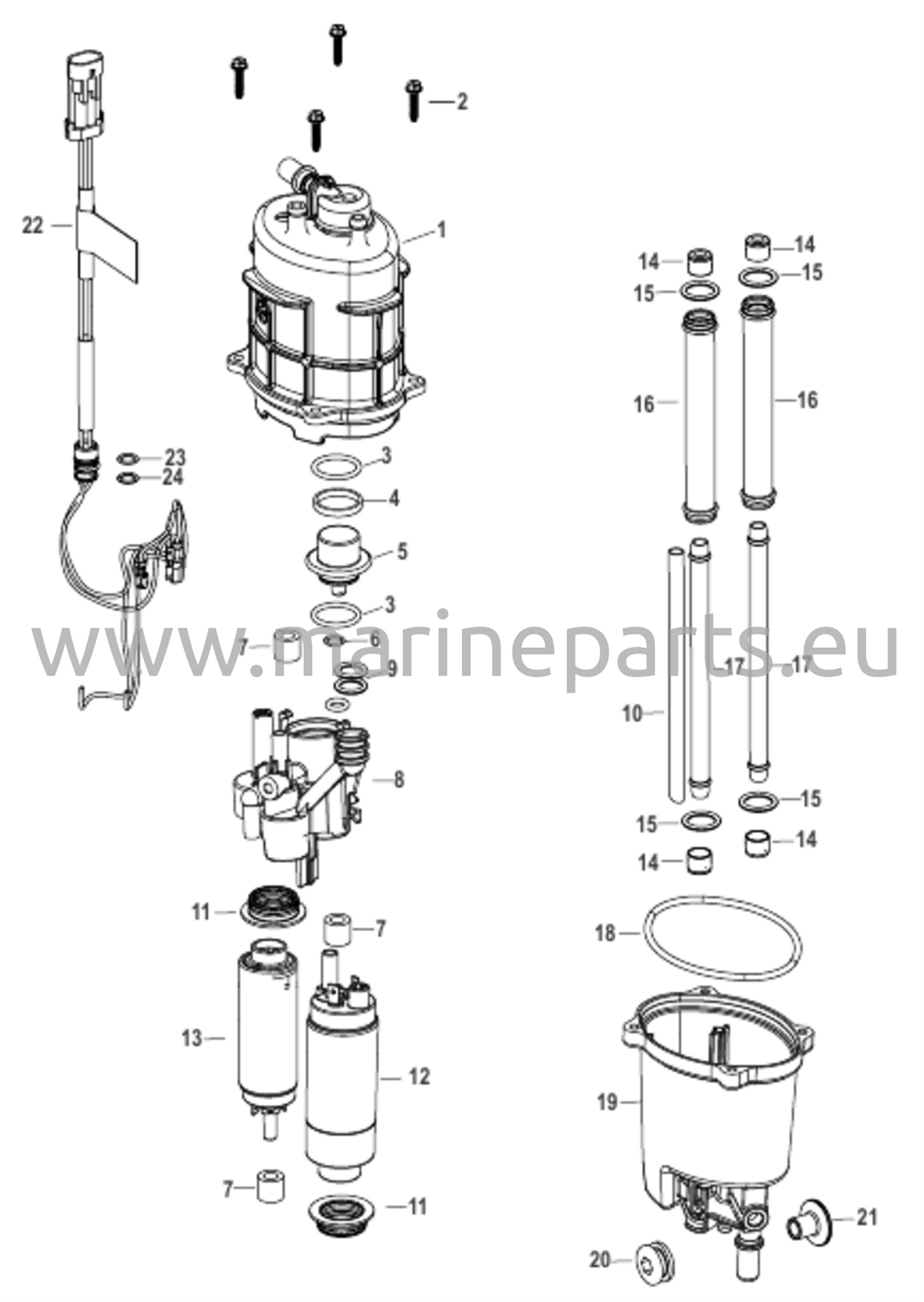 Polttoaineen syöttömoduuli