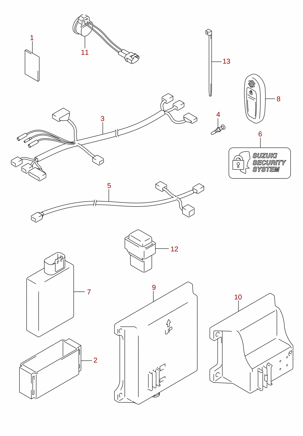 Keyless start (DF250A)