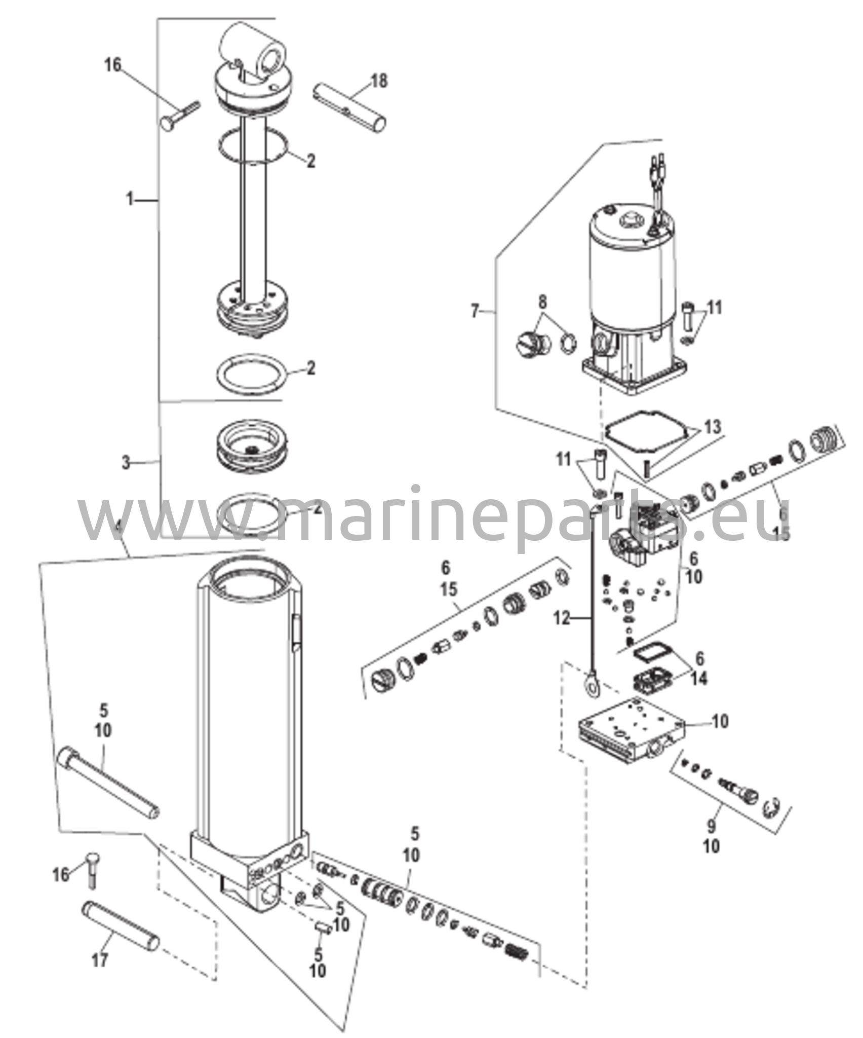 Power Trim -komponenttien suunnittelu I