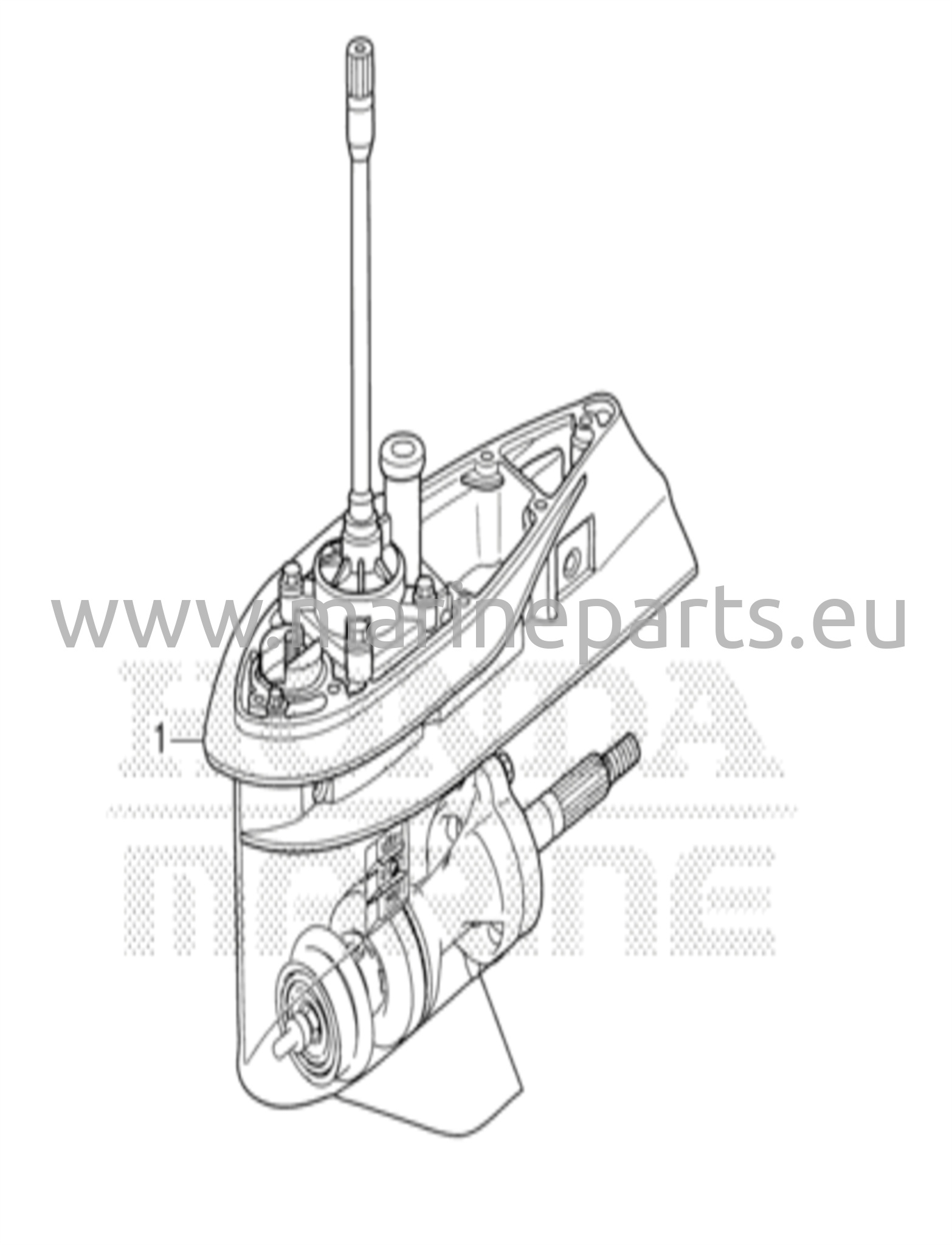 Vaihteiston kotelon kokoonpano