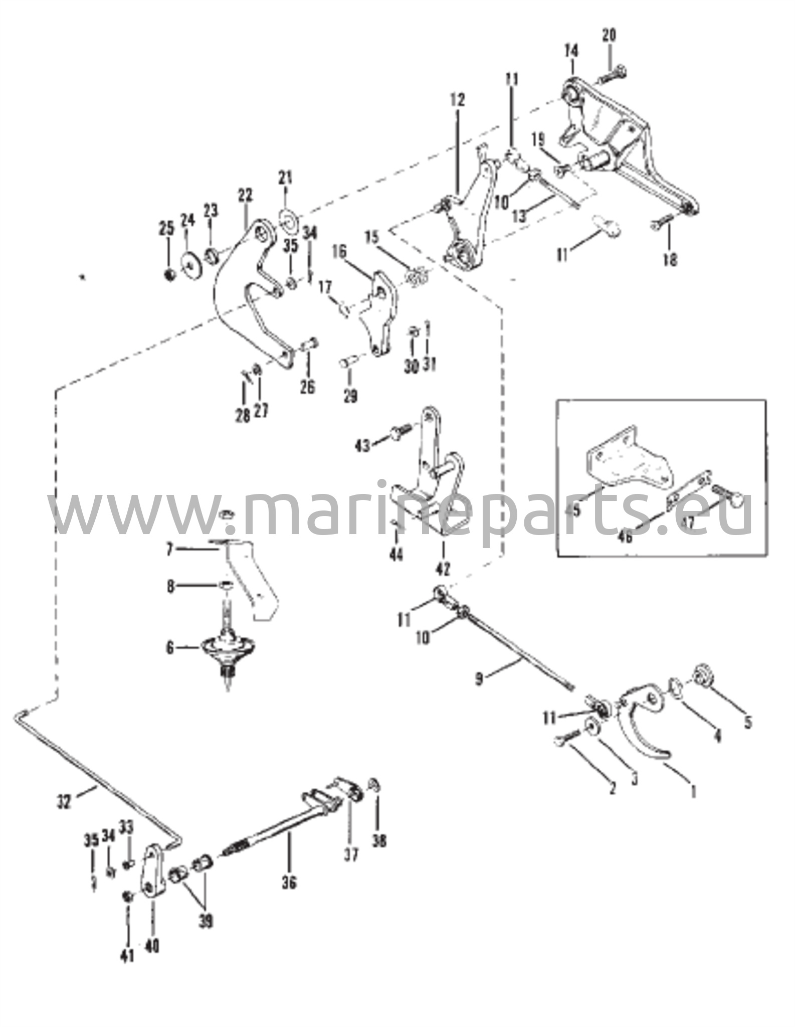 Throttle and Shift Linkage (Electric) 