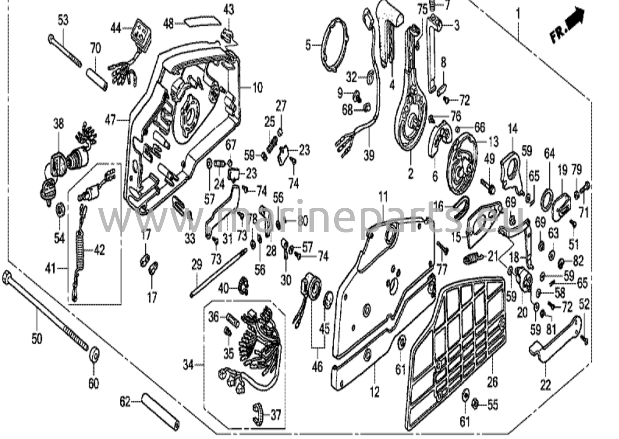 Fjärrkontroll (Hi-Lex) (handtagskåpa = grå)