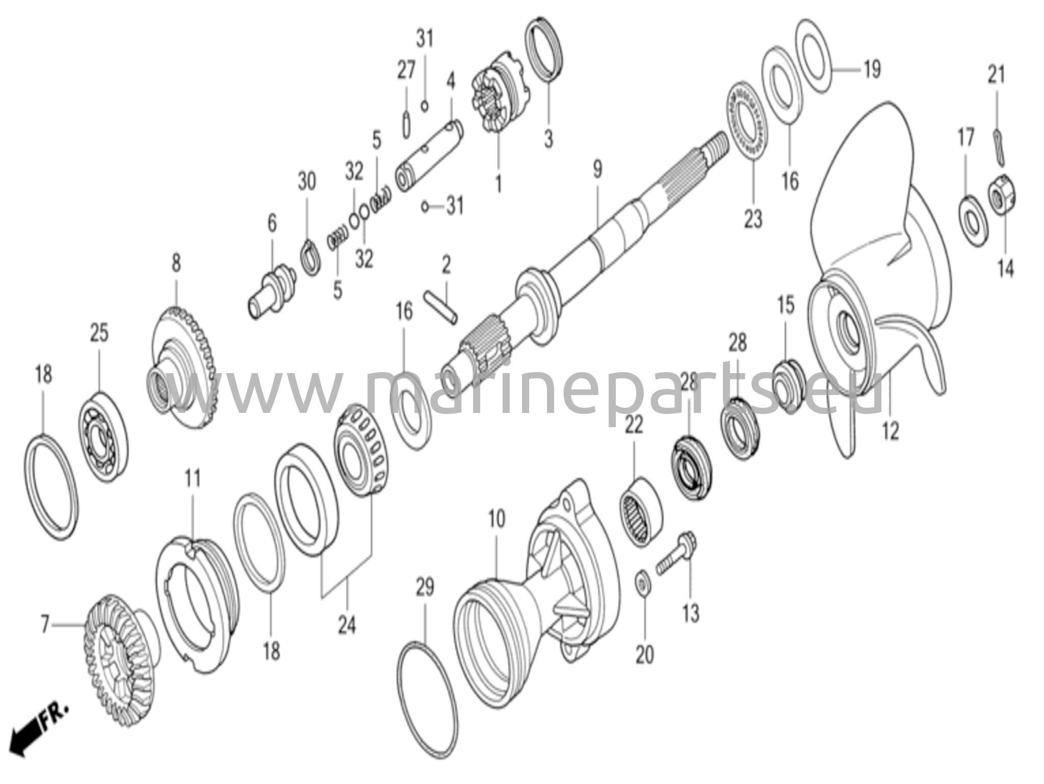 Potkurivarsi/potkuri (XCD)