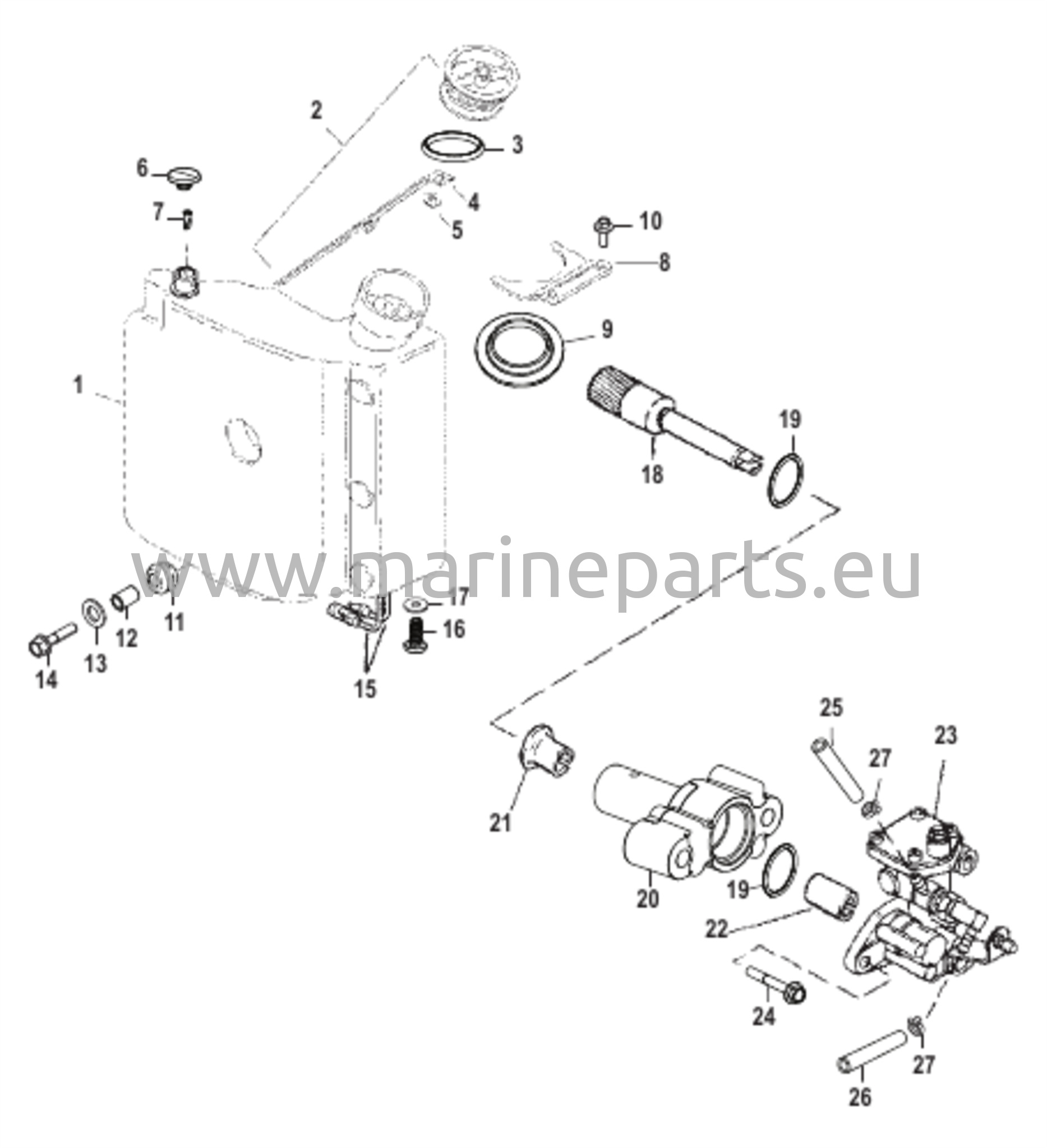 Öljynruiskutuskomponentit