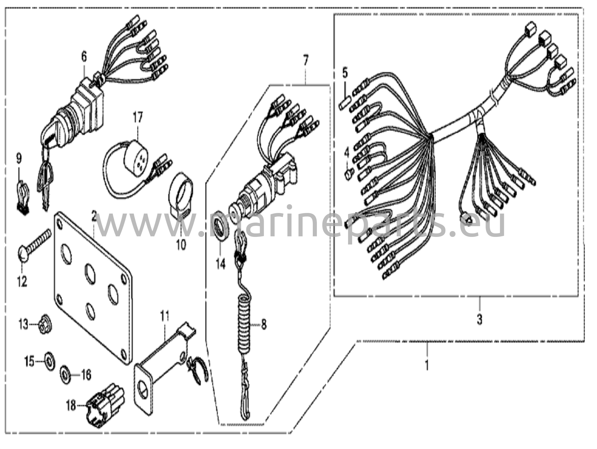 Kytkinpaneelin sarja (5)