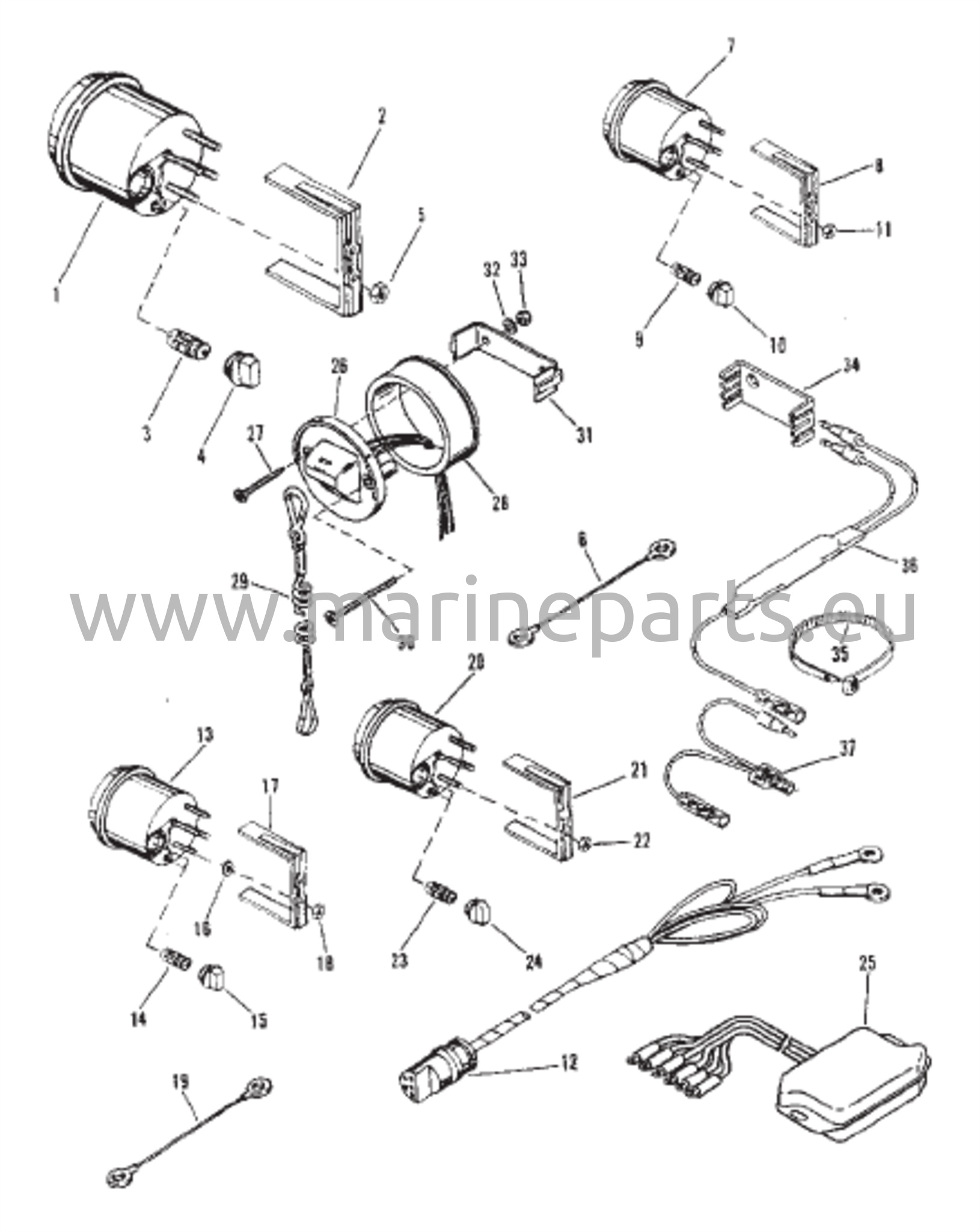 Mittauslaitteet (Mercury ja Mariner)