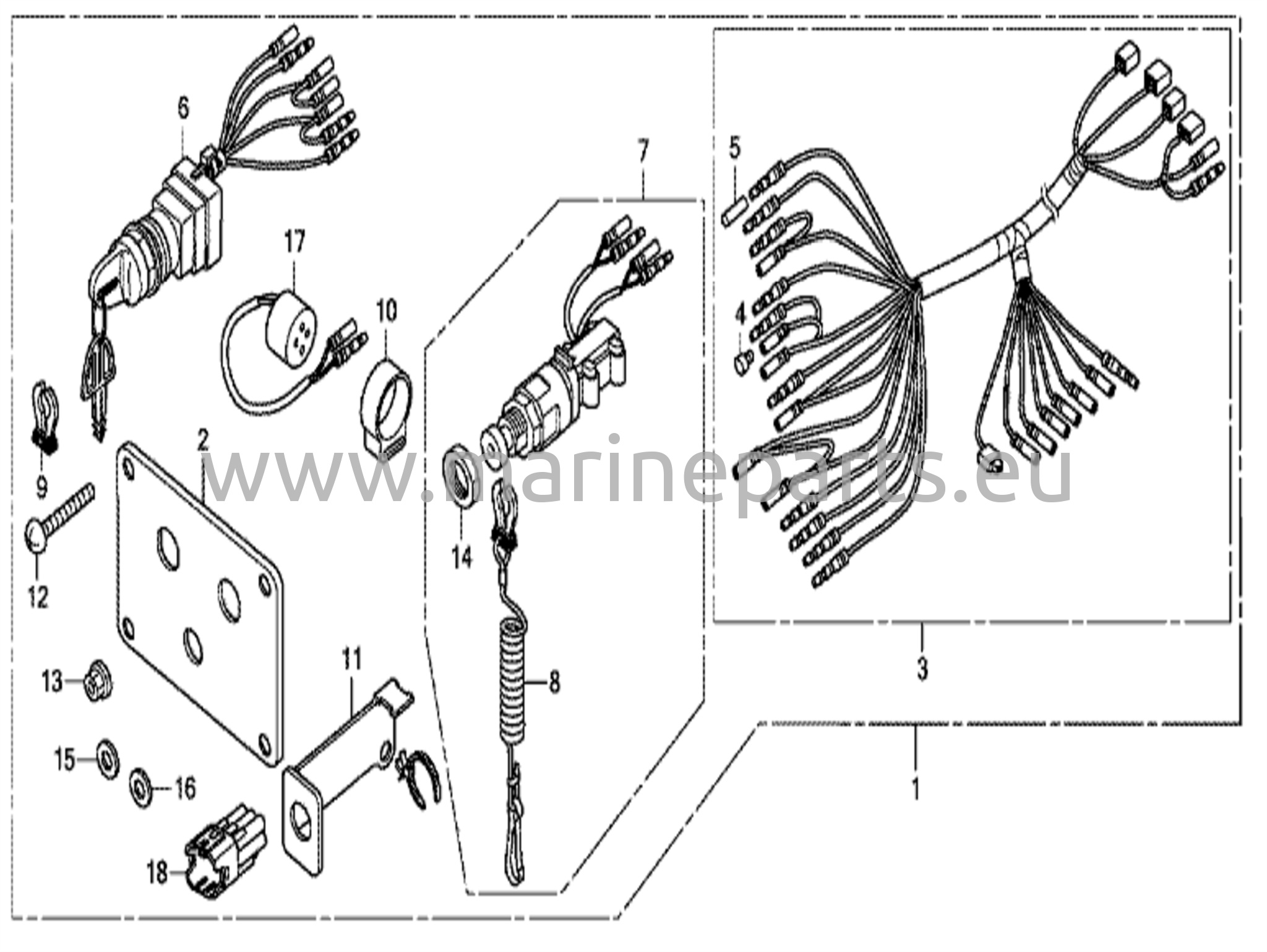 Kytkinpaneelin sarja (4)