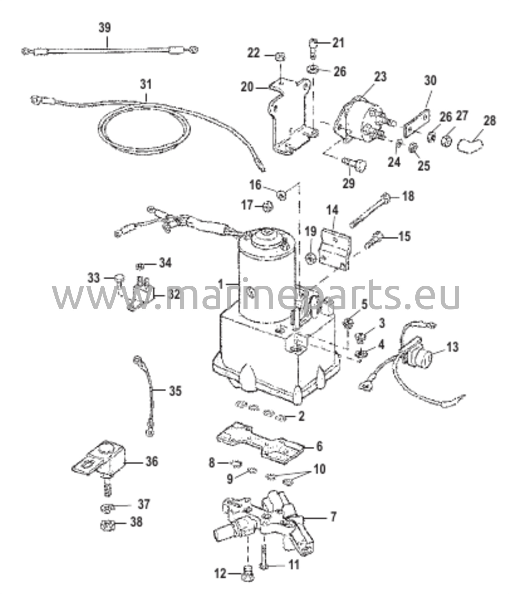 Viimeistelykomponentit (sähkökytkimellä ja sulakkeella)