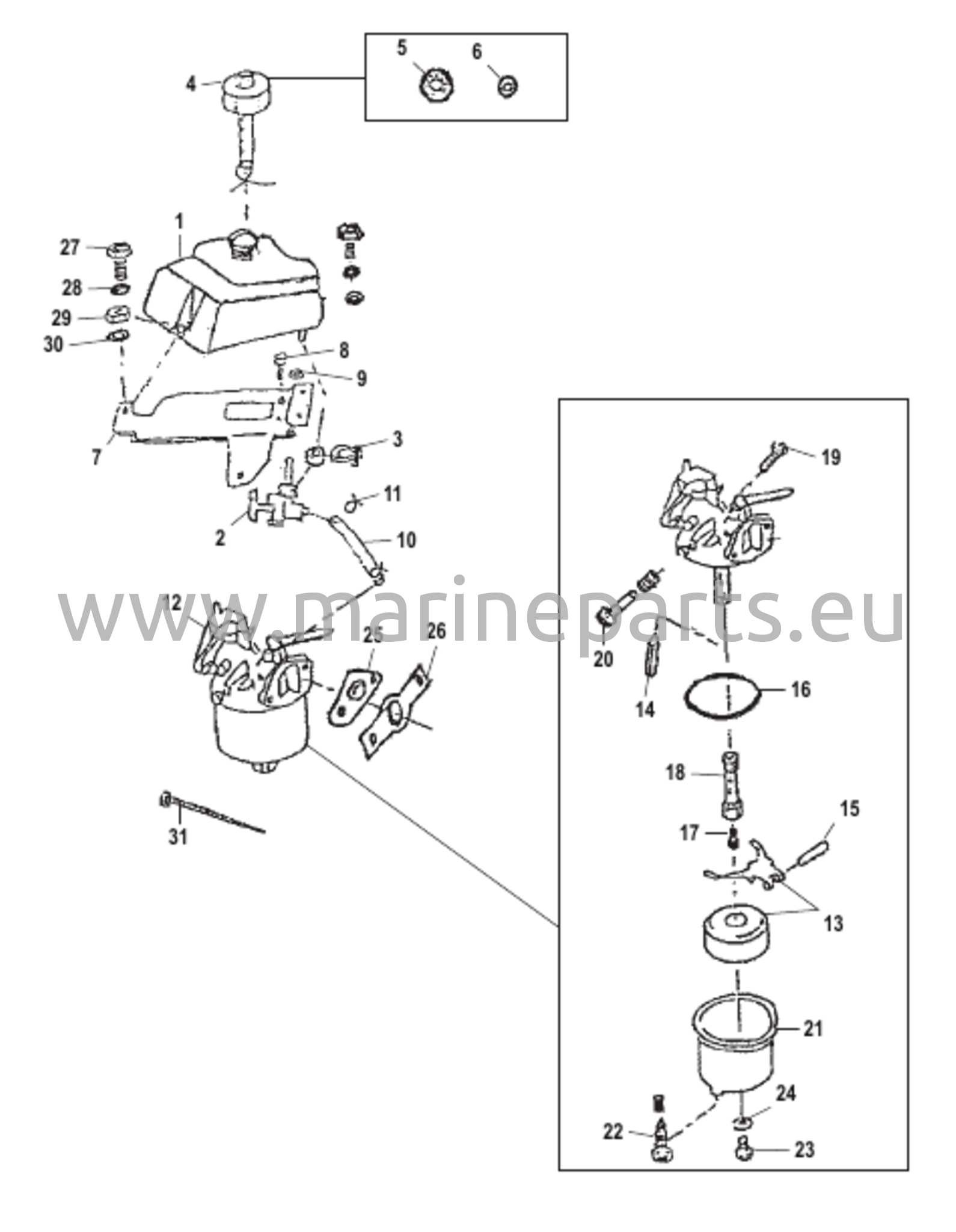 Polttoainejärjestelmä